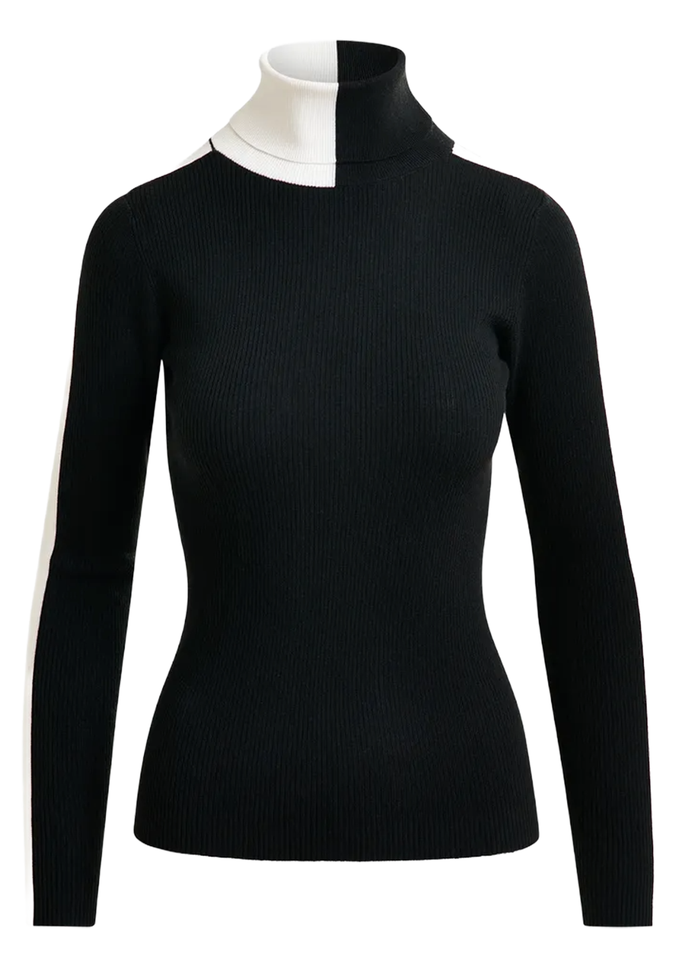 Pull moulant col roulé  ESSENTIEL ANTWERP Noir