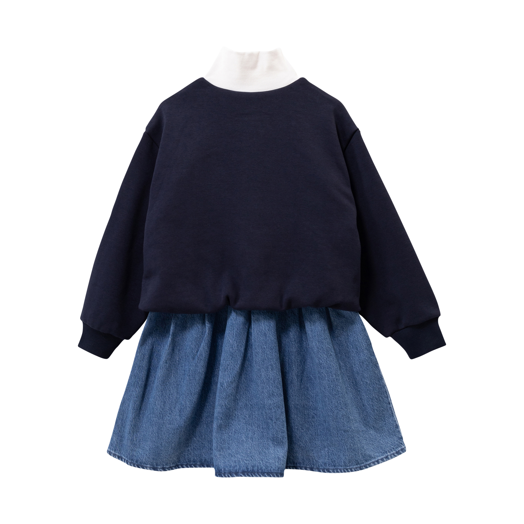Robe 2 en 1 en coton IKKS JUNIOR Bleu