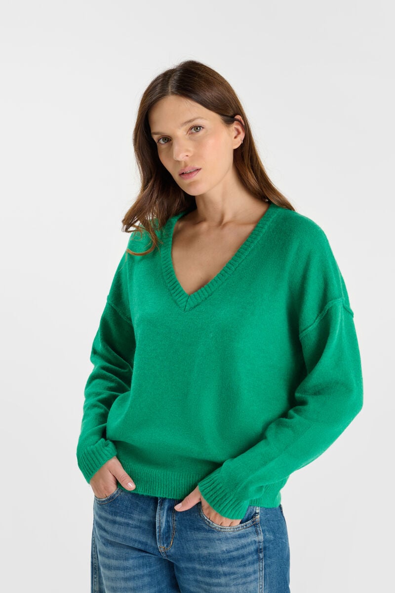 Sweater LE TEMPS DES CERISES Green
