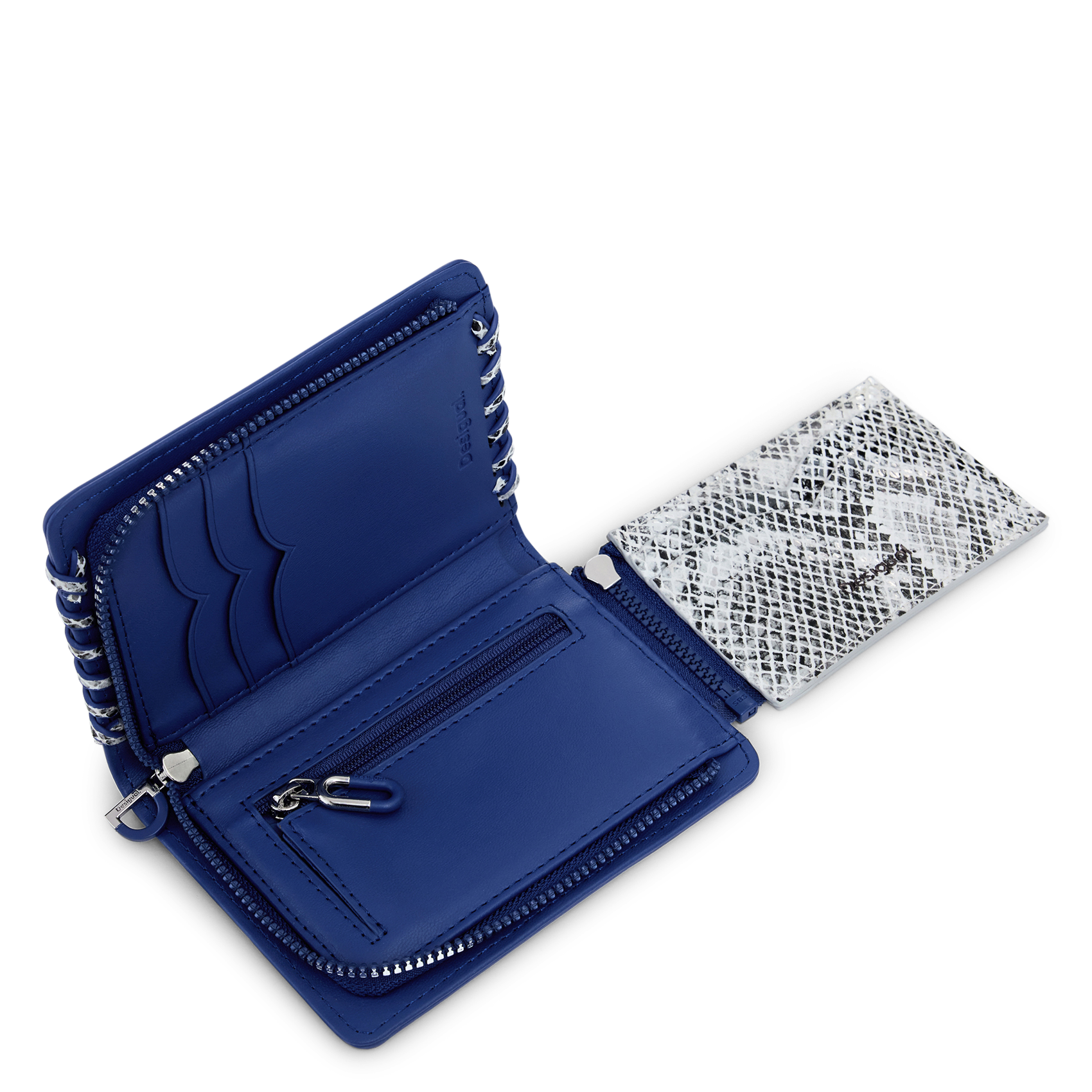 Porte-monnaie effet cuir DESIGUAL Noir