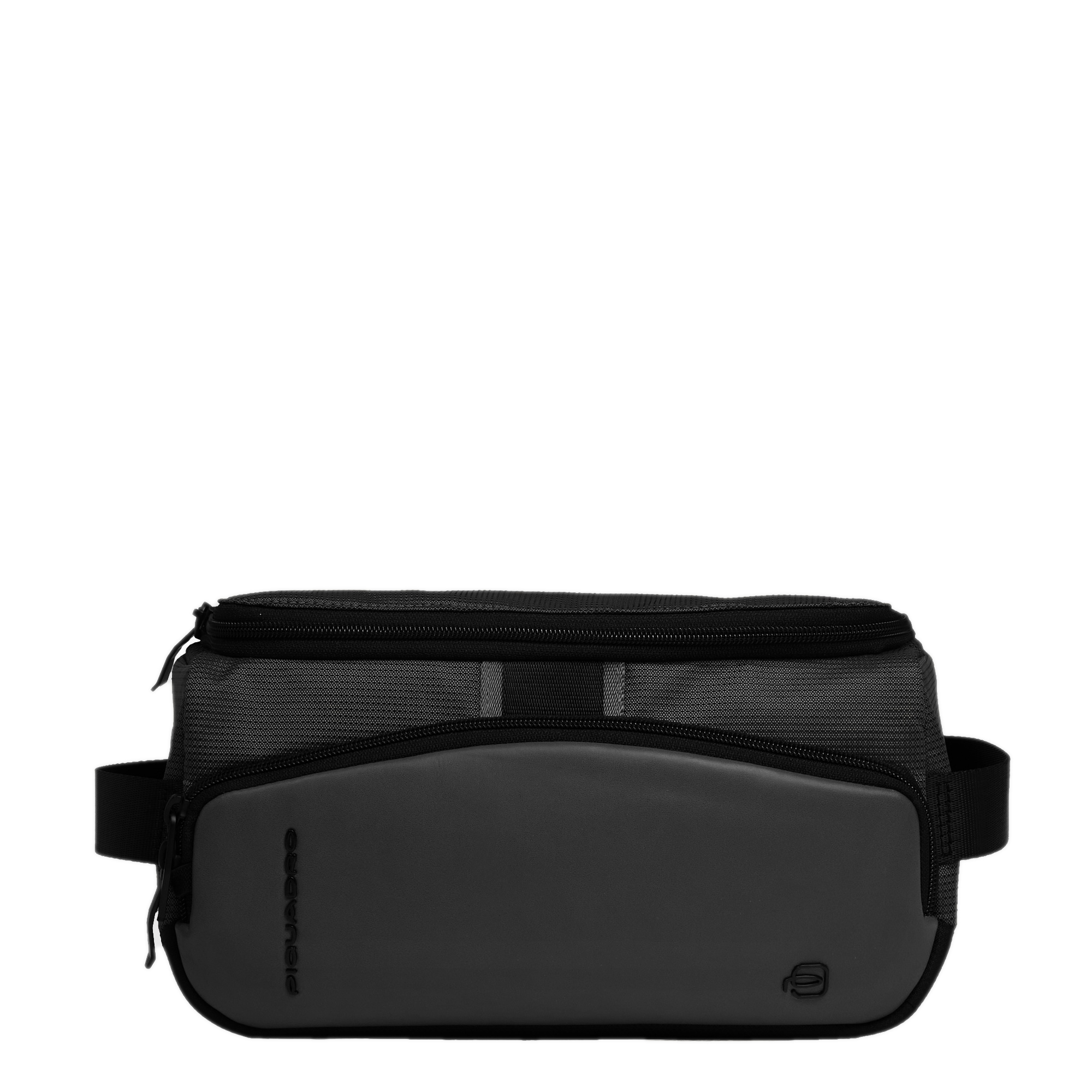 Toiletry bag made from bio-based material PIQUADRO Black