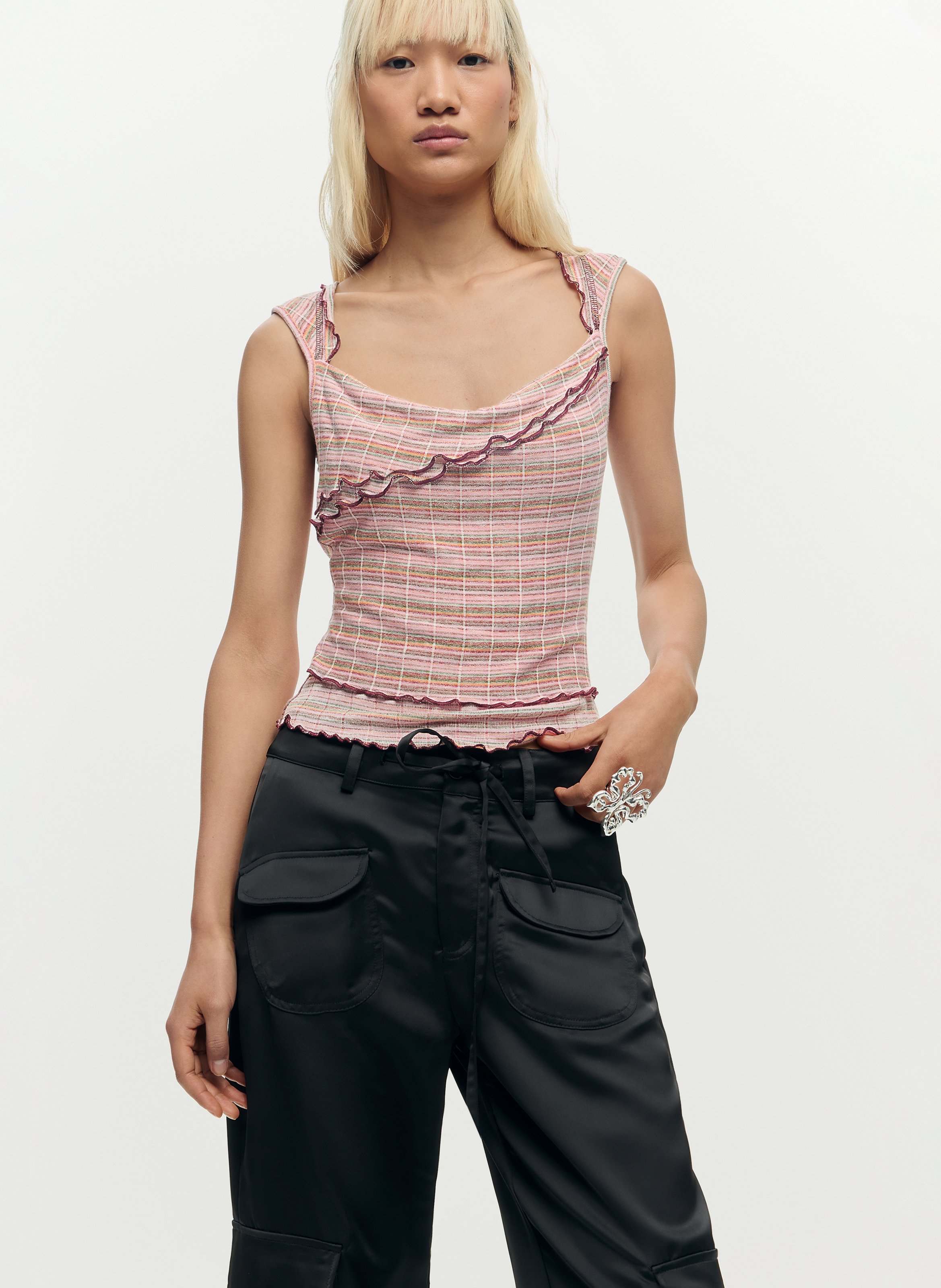 Cargo pants DESIGUAL Black