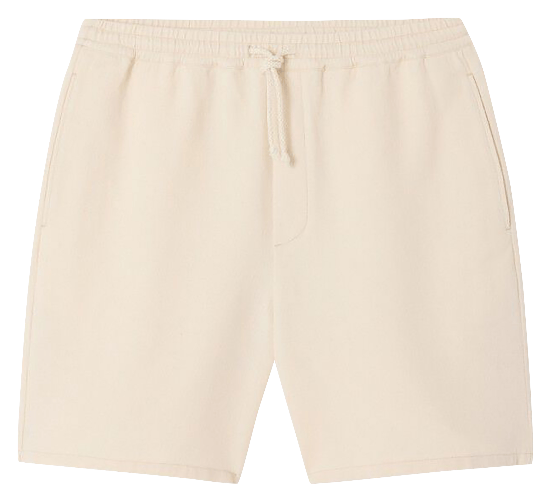 Straight-cut organic cotton shorts AMERICAN VINTAGE Beige