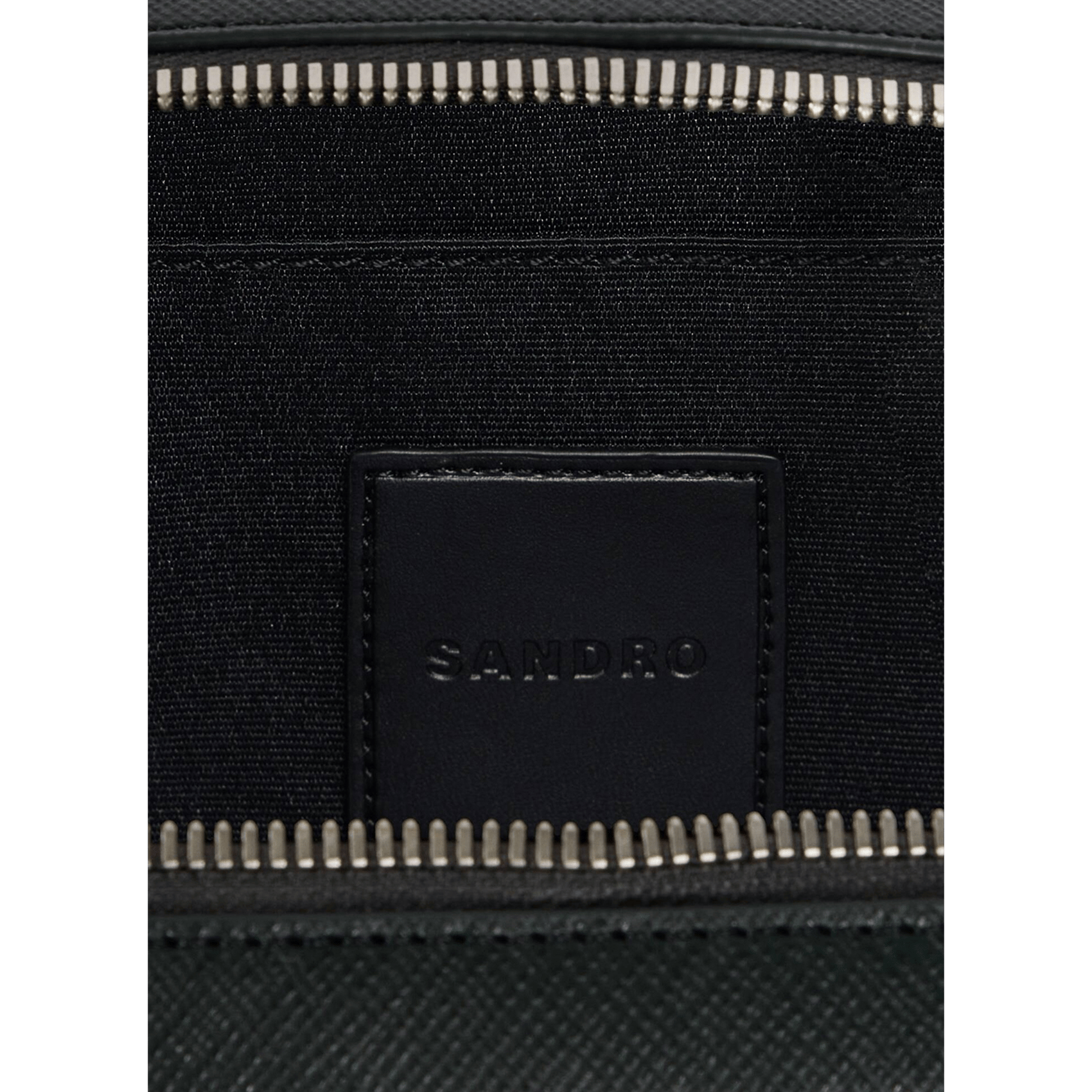 Sac bandoulière en cuir SANDRO Vert