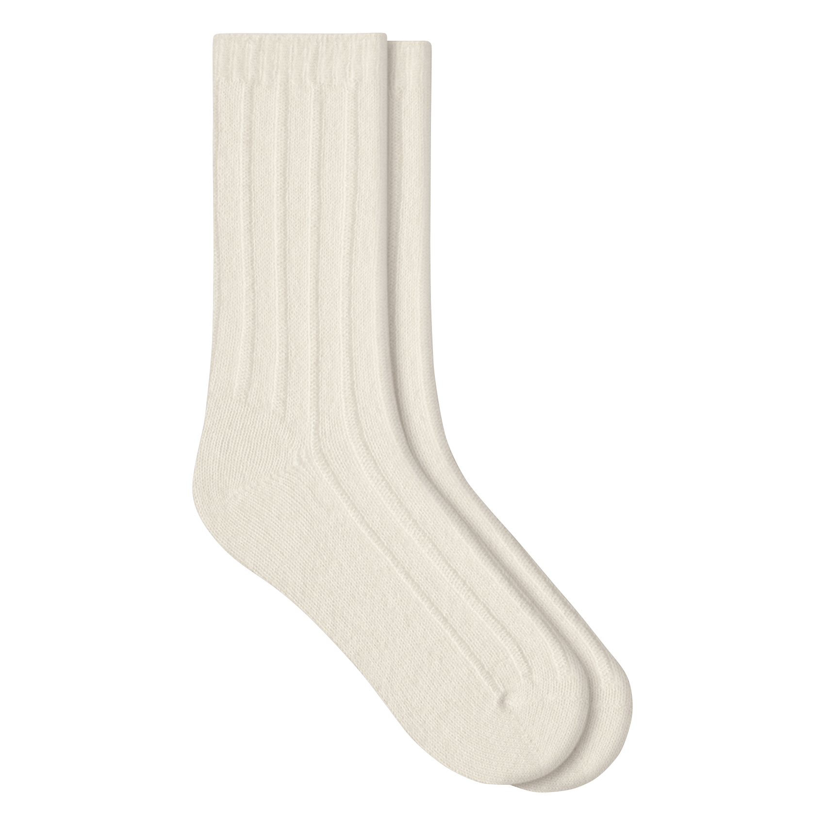 Ribbed mid-calf socks BLEUFORET