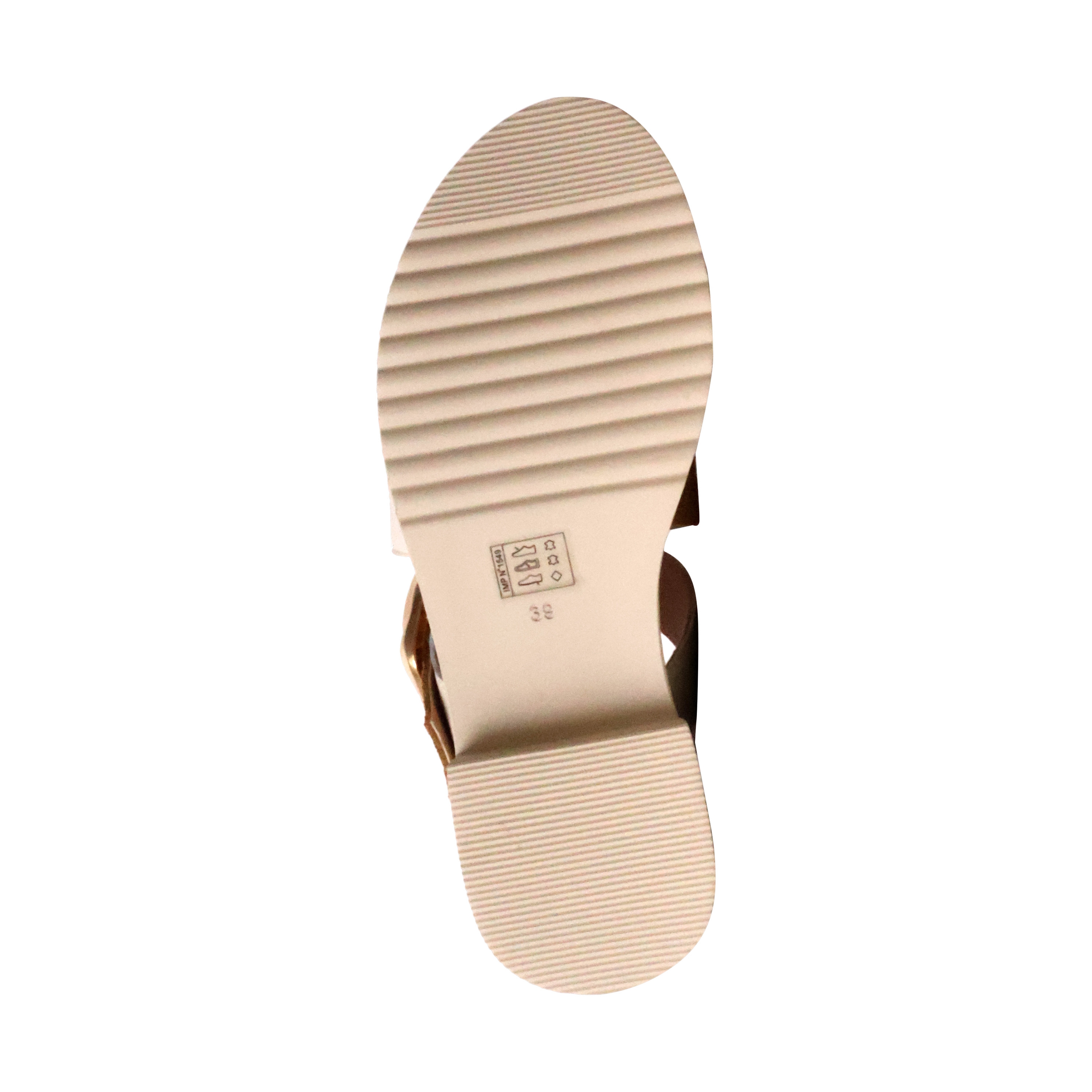 Danae leather sandals EMILIE KARSTON Brown
