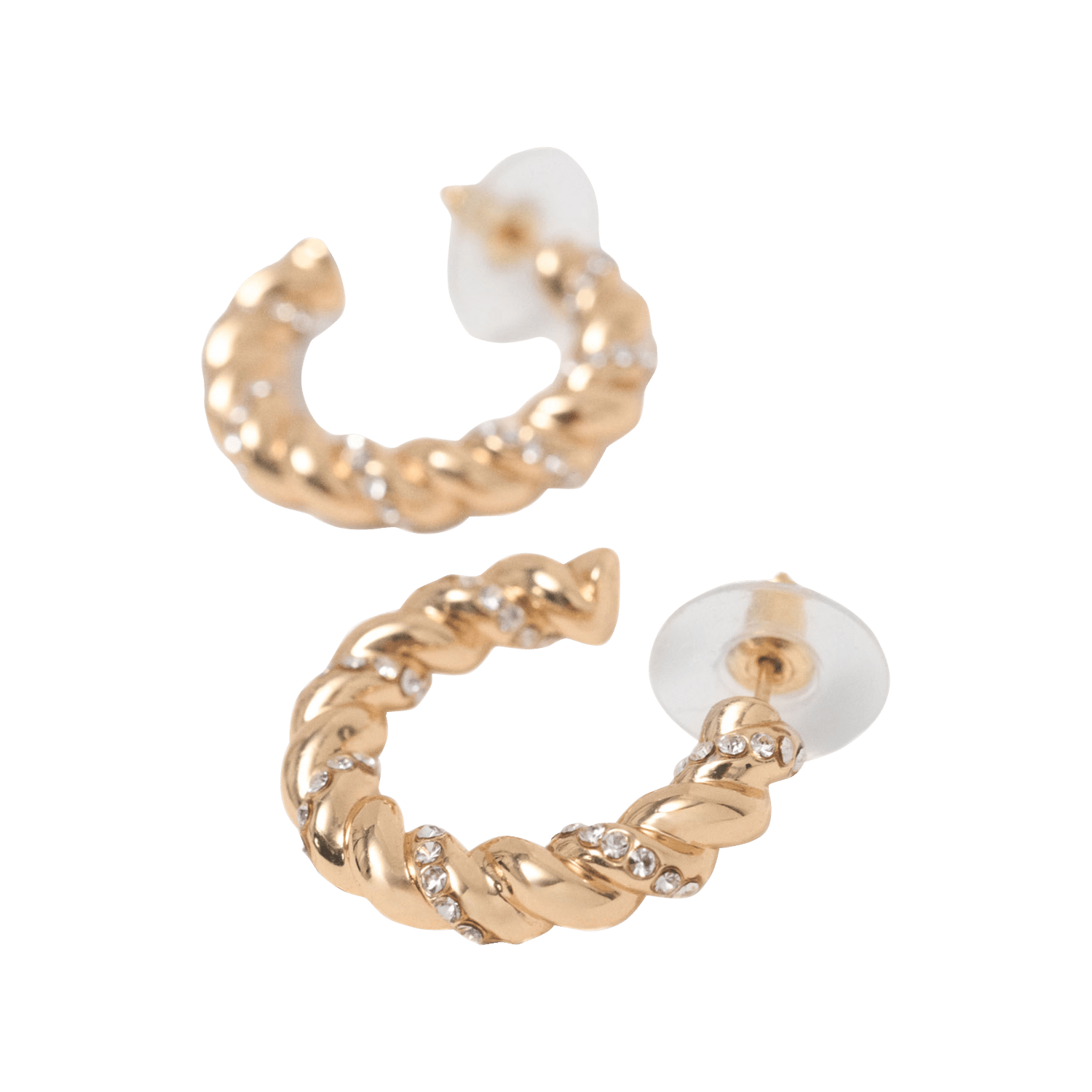 Boucles d'oreilles en laiton MAJE Doré