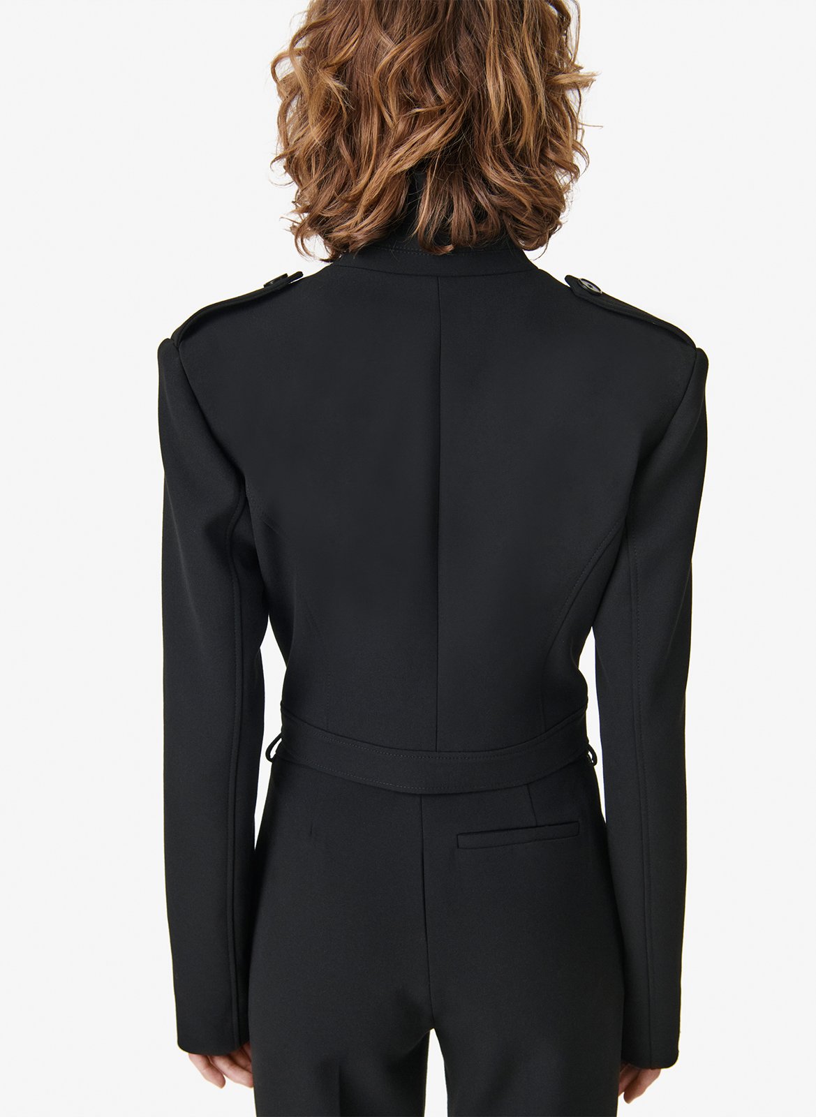 Veste ajustée col montant IRO Noir