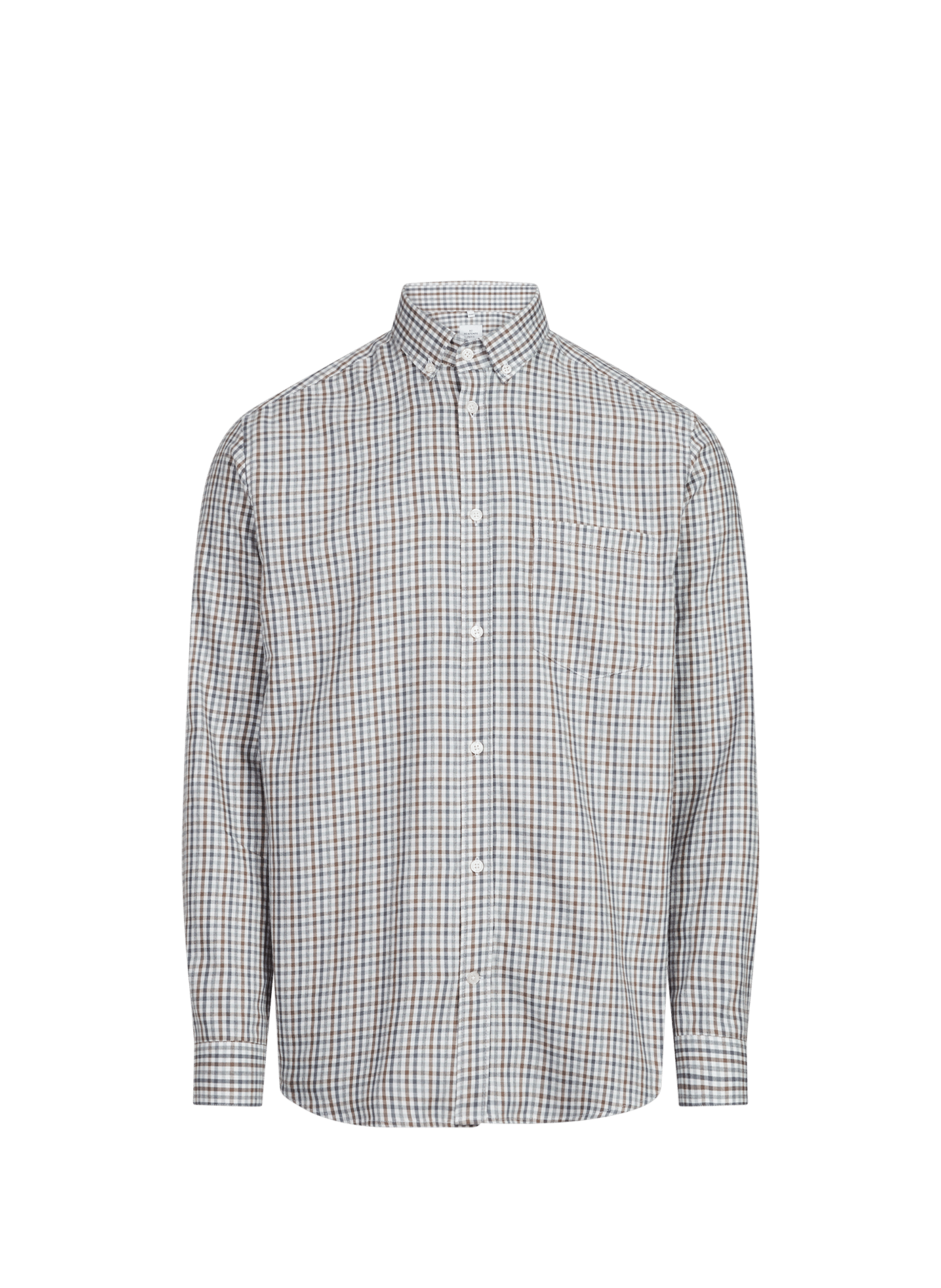 Straight-cut shirt in Inel-D cotton AU PRINTEMPS PARIS Beige