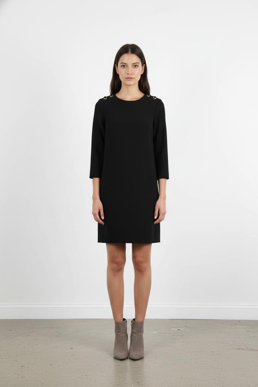 Short & midi dress TARA JARMON - Seconde Main Black