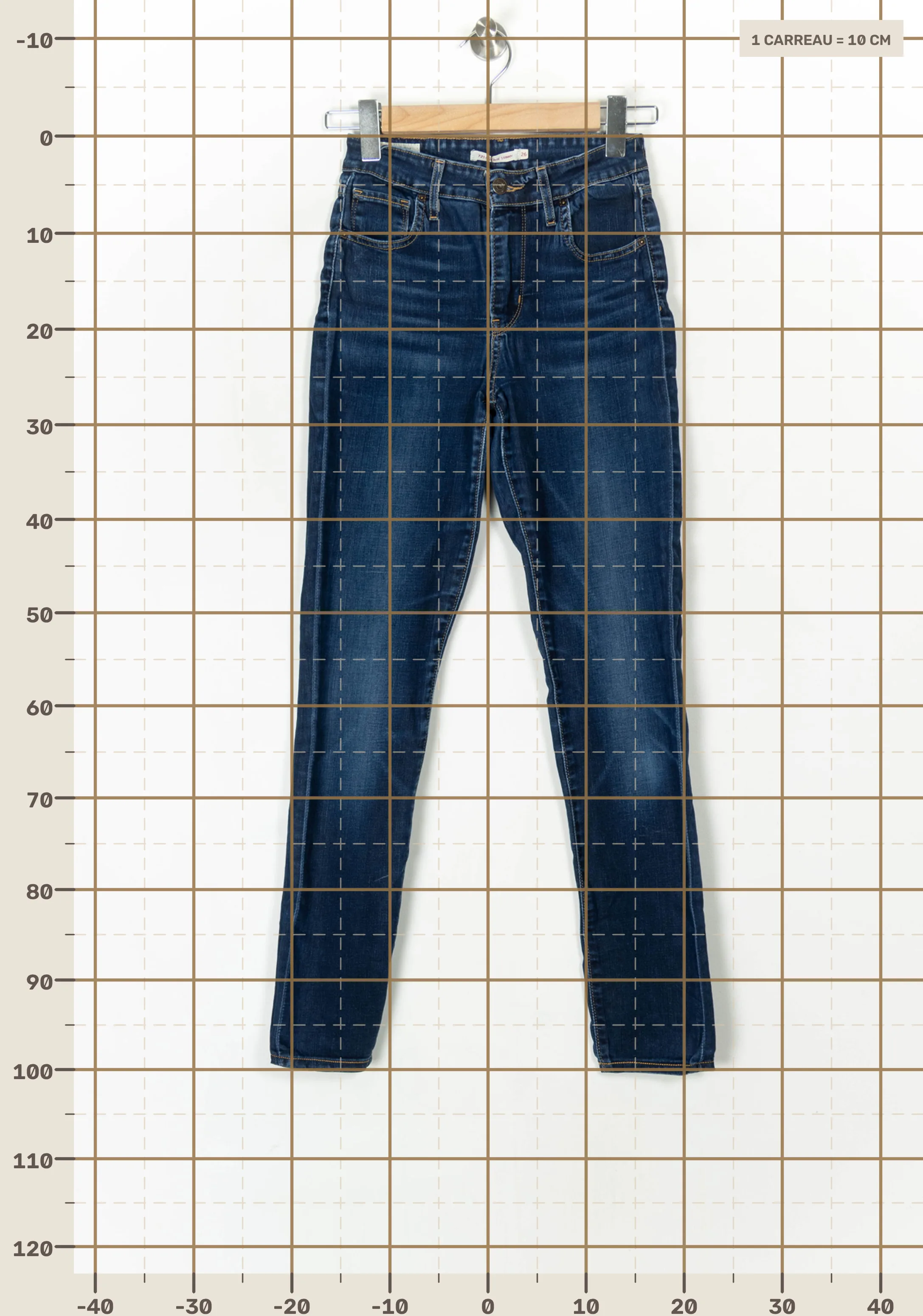 Jeans LEVI'S - Seconde main Blue