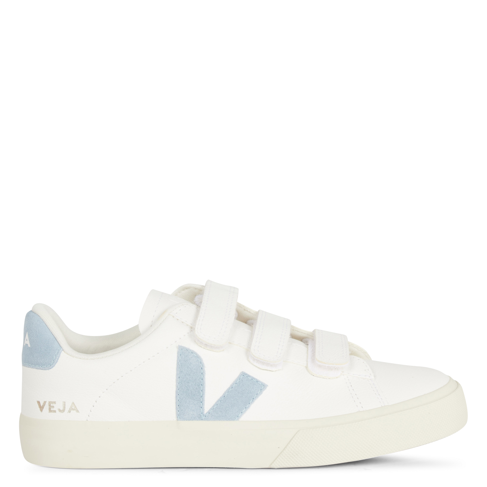 Niedrige Ledersneaker VEJA Weiss