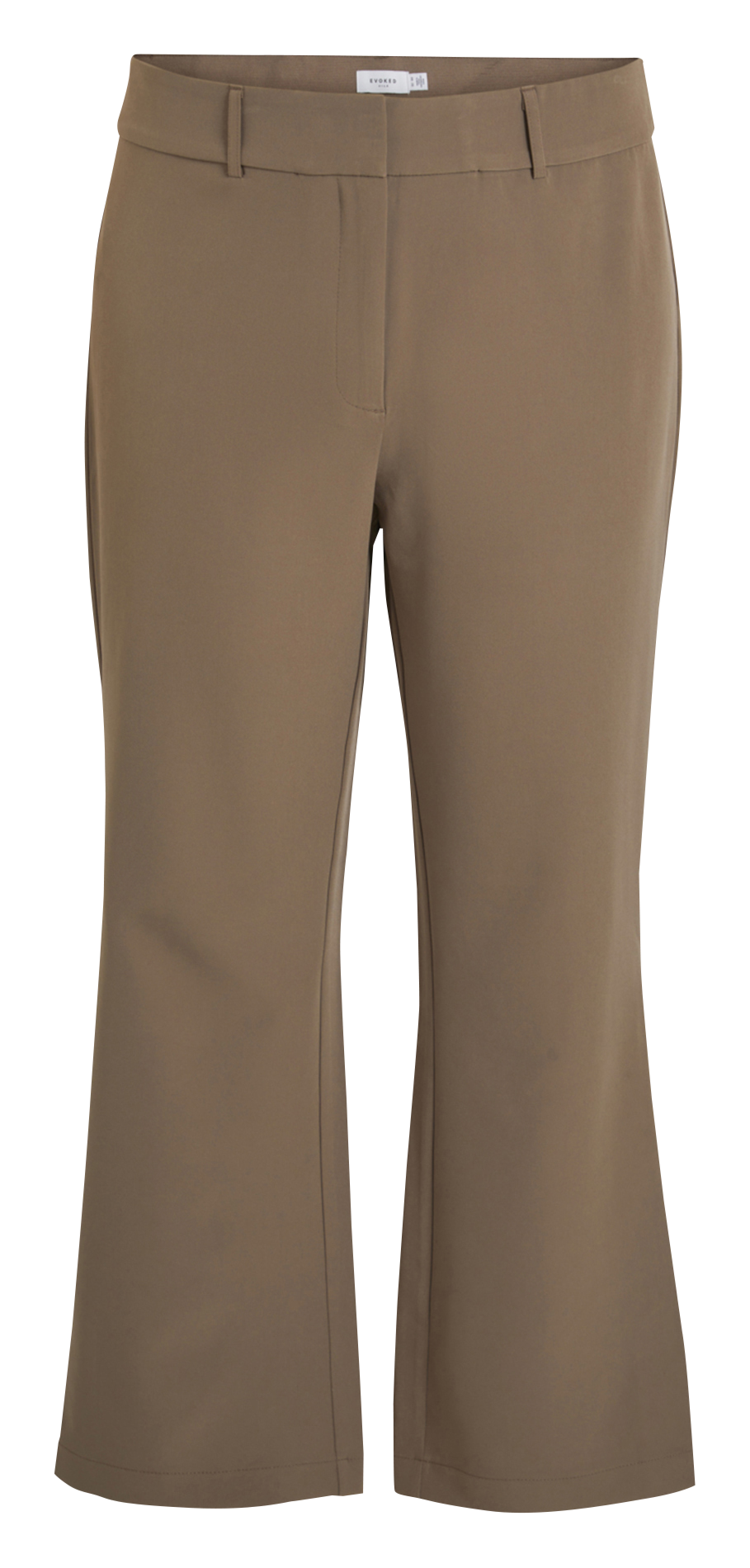Pantalon large classique EVOKED Marron