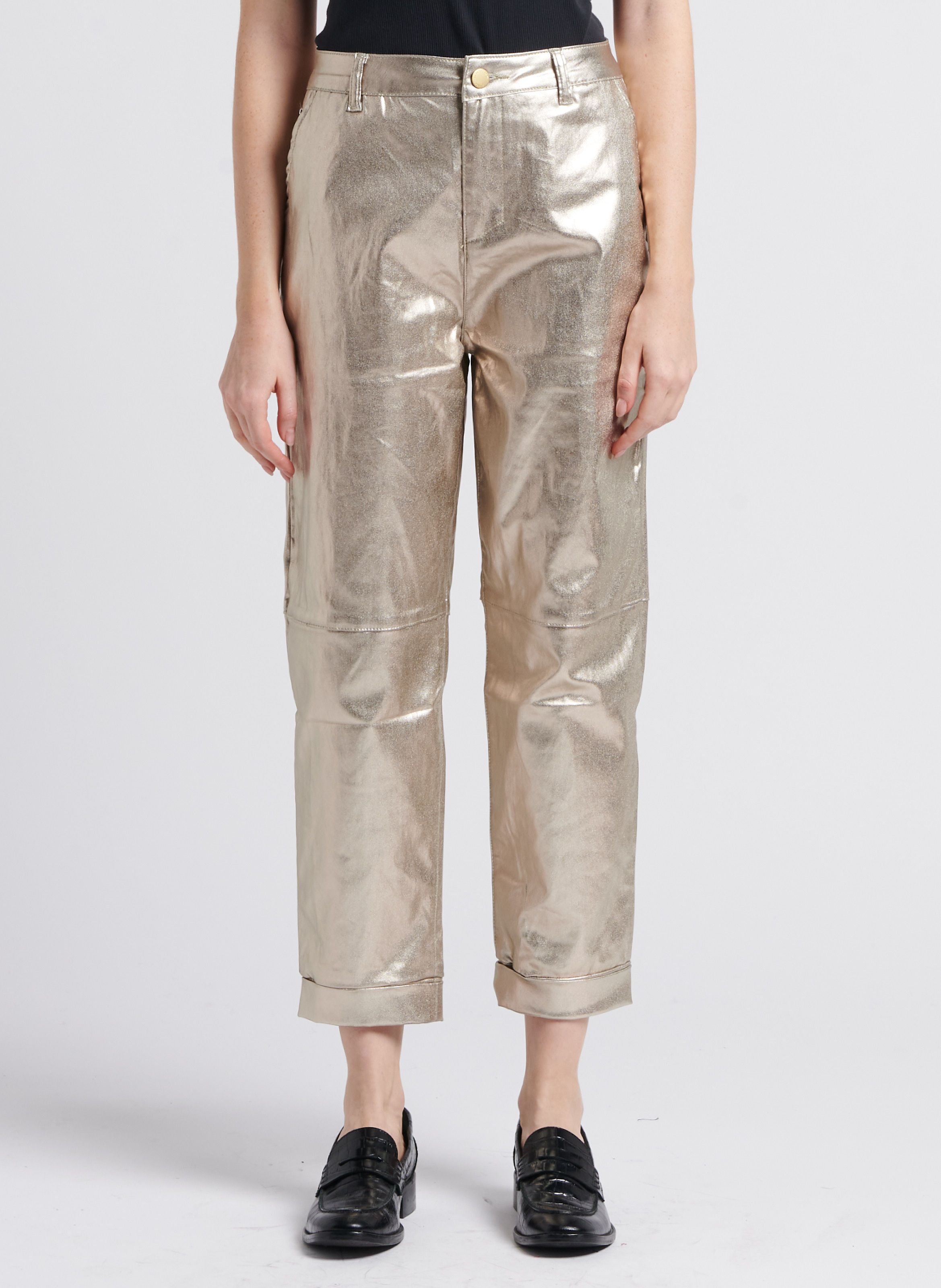 Golden hot sale pants online