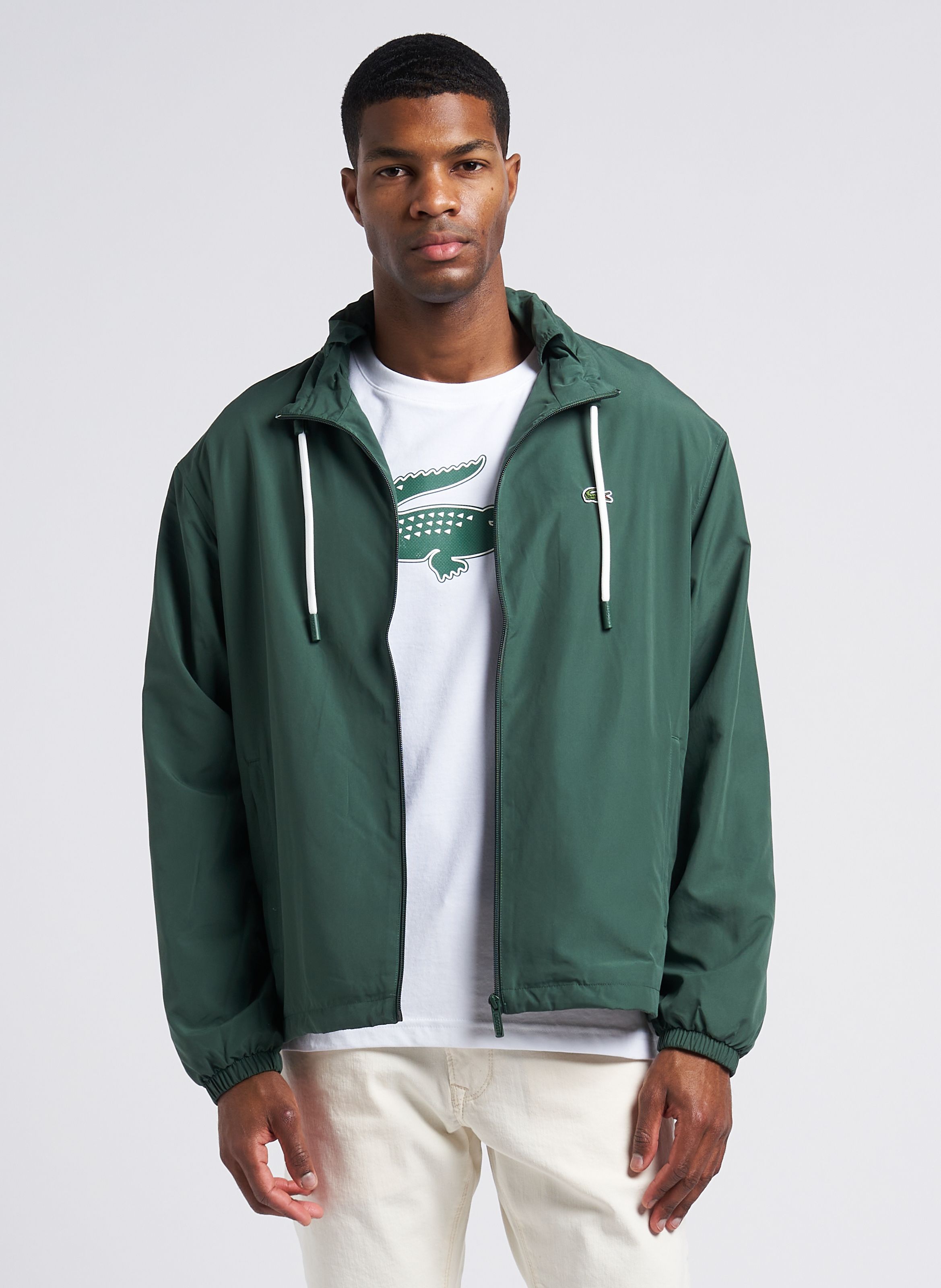 Veste coupe vent online lacoste homme