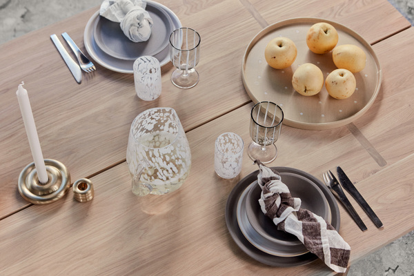 Glass water carafe OYOY LIVING DESIGN White