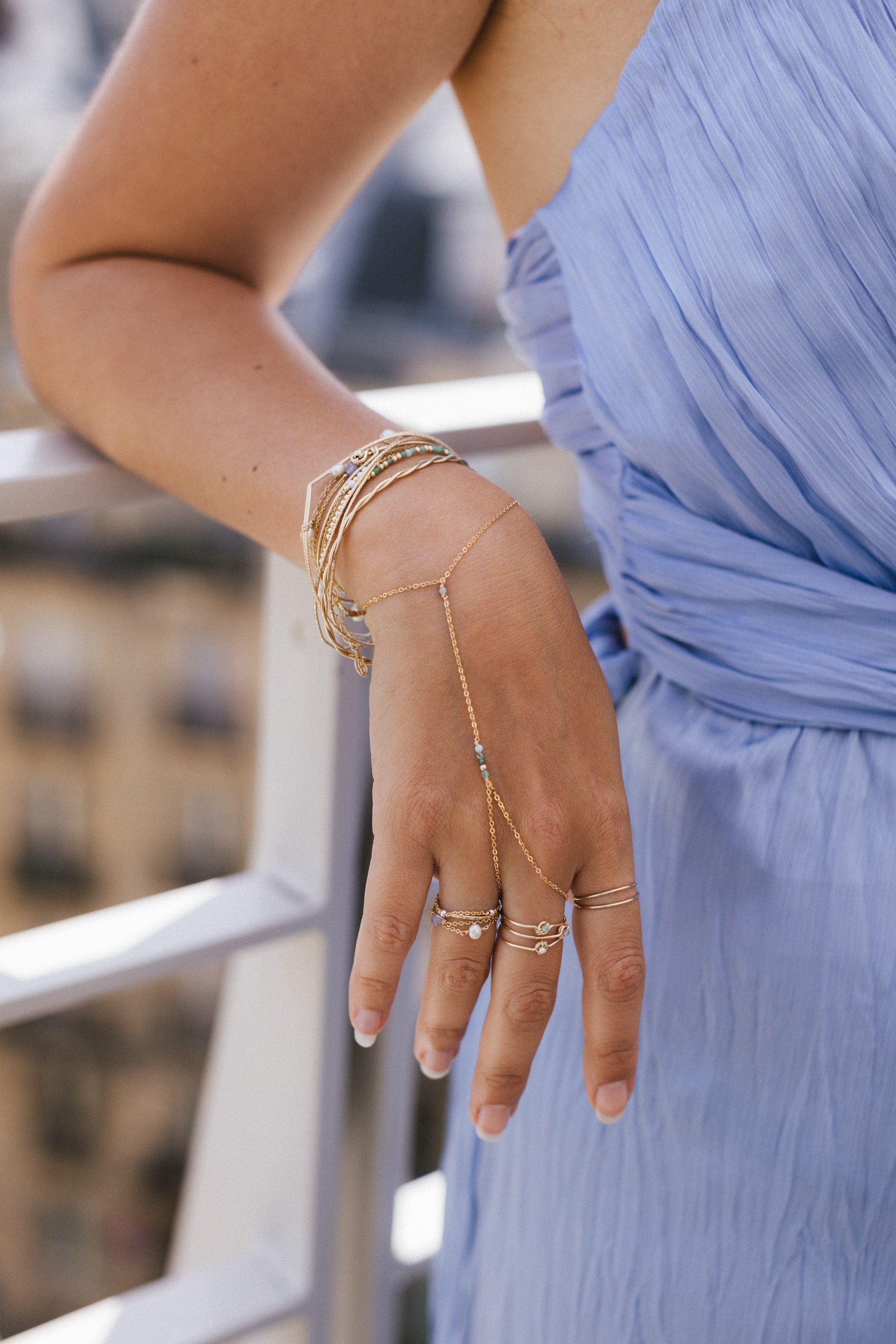 Hand jewelry Thea - emerald YAY Green