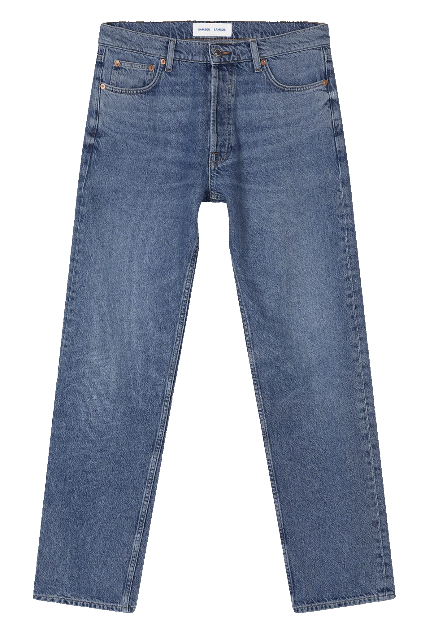 Straight organic cotton jeans SATAYLOR Blue moon