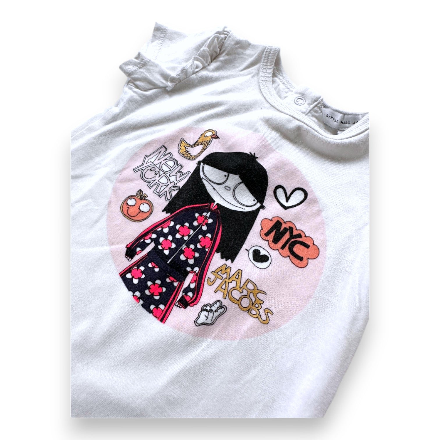 White baby T-shirt - 6 months MARC JACOBS - Seconde Main White