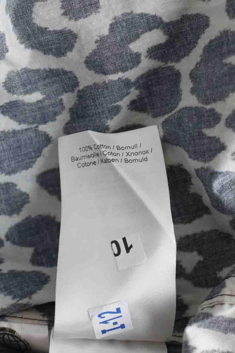 Cotton dress GANNI - Seconde Main Beige