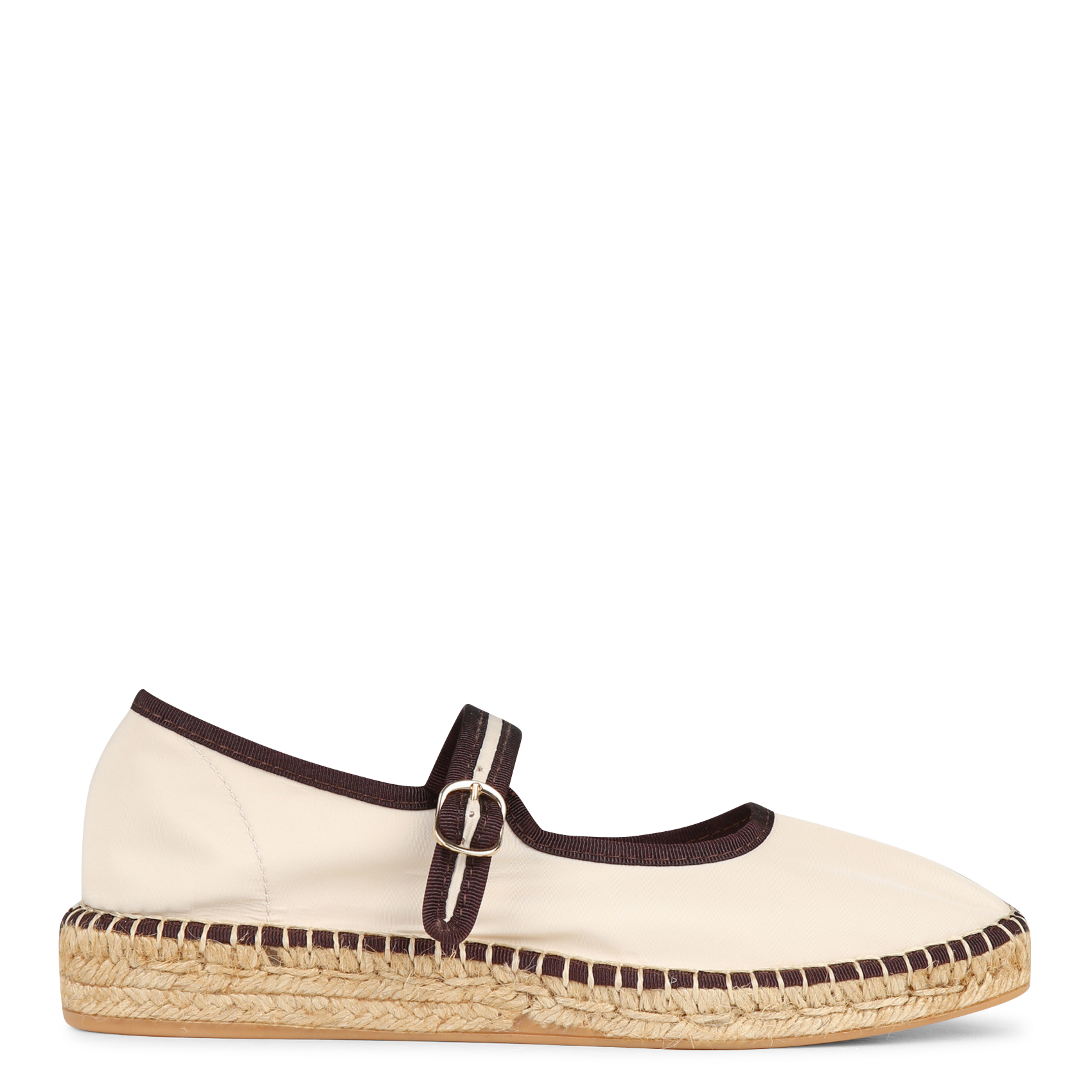 Flat linen espadrilles NAGUISA