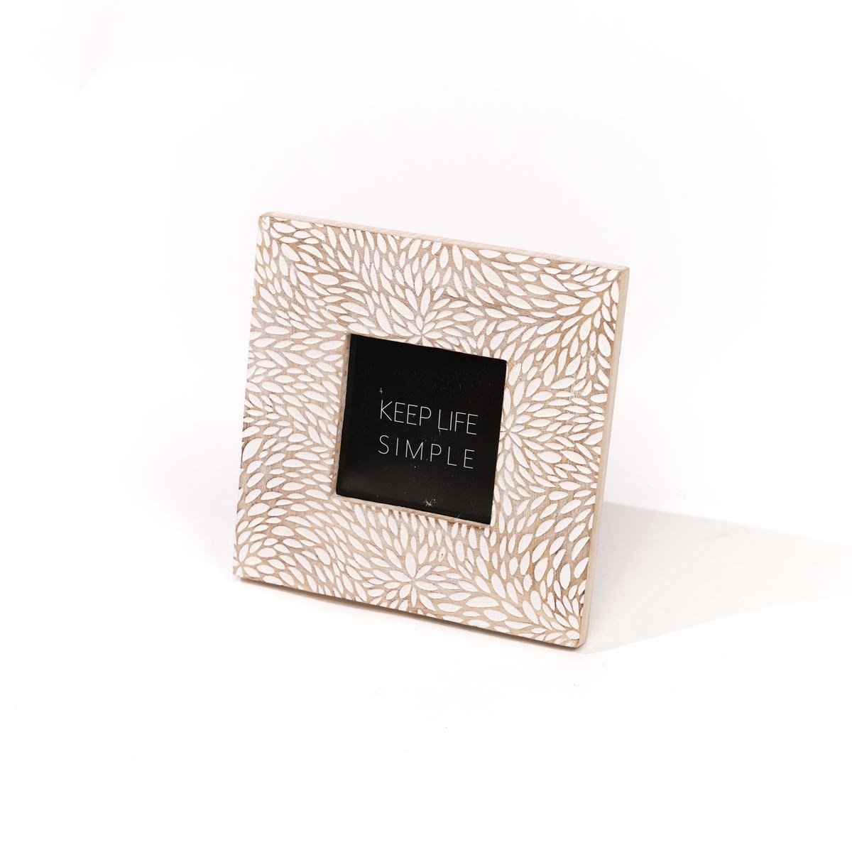 Cadre photo en bois FACTORY Beige