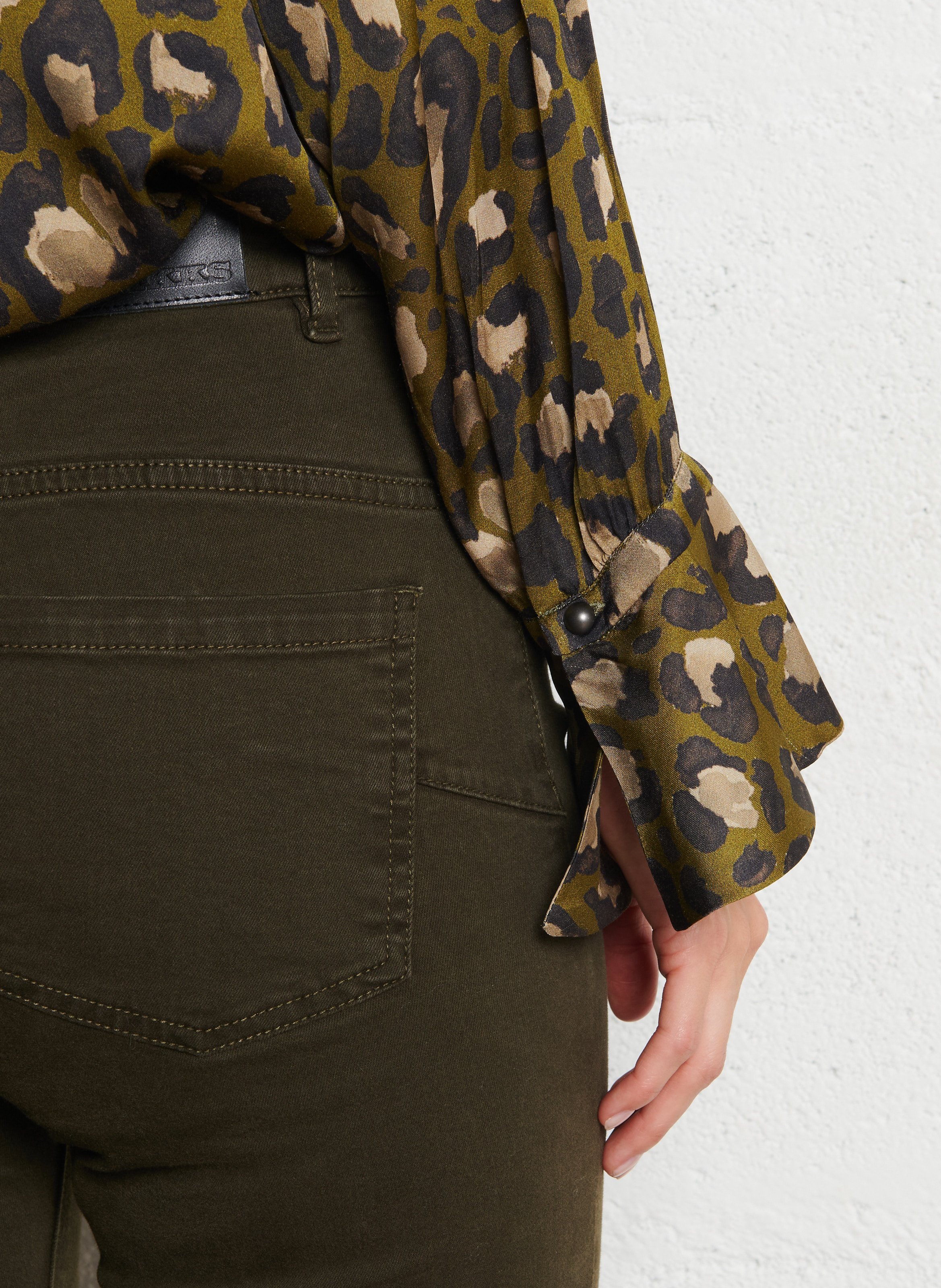 Chemise col classique  IKKS Kaki