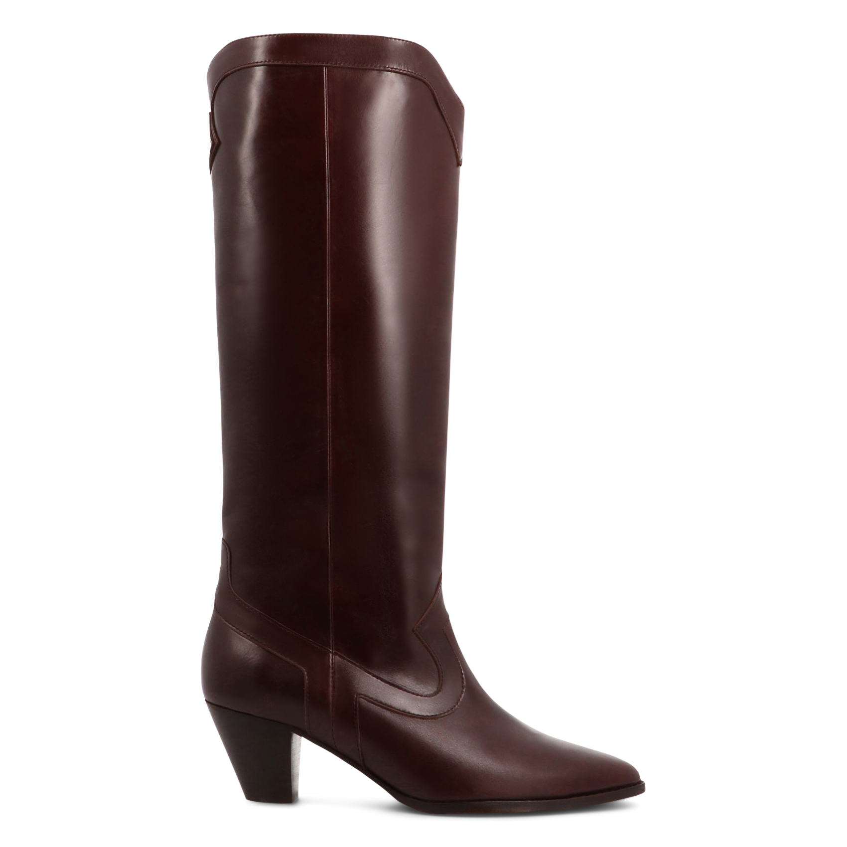 Bottes en cuir velours SOCQUE PARIS