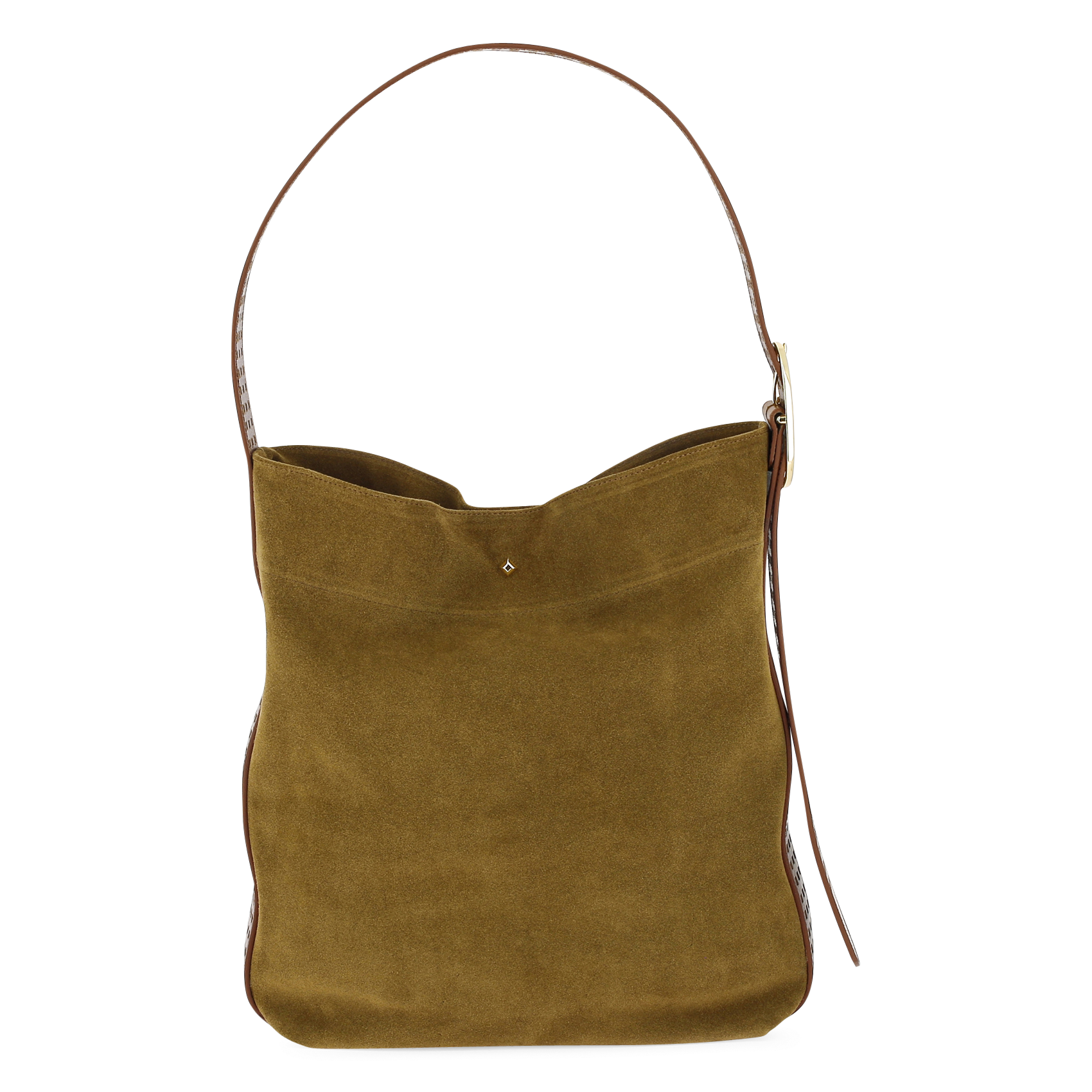 Leder-Umhängetasche HERBERT FRERE SOEUR Braun