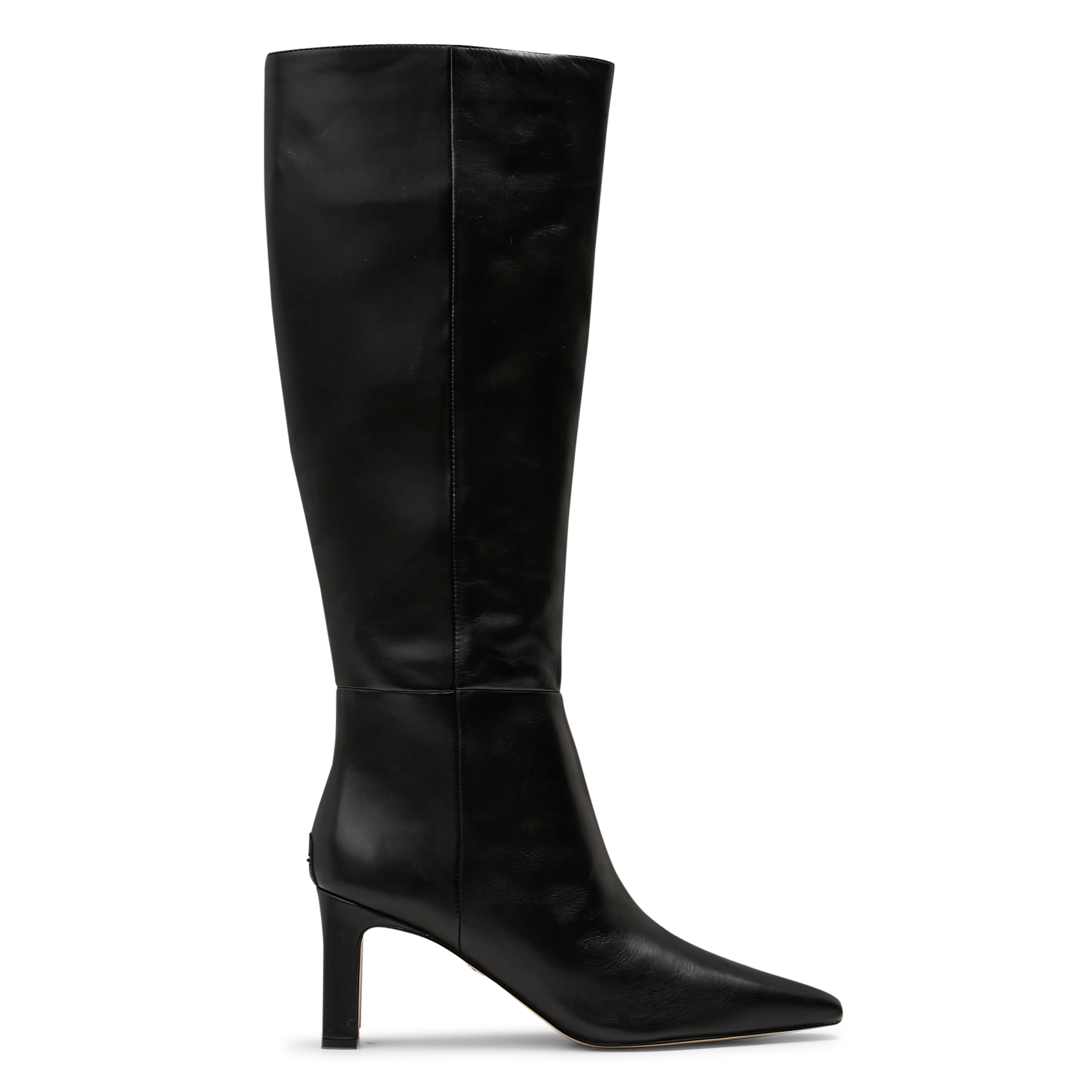 Stiefel aus Leder-Mix SAM EDELMAN Schwarz