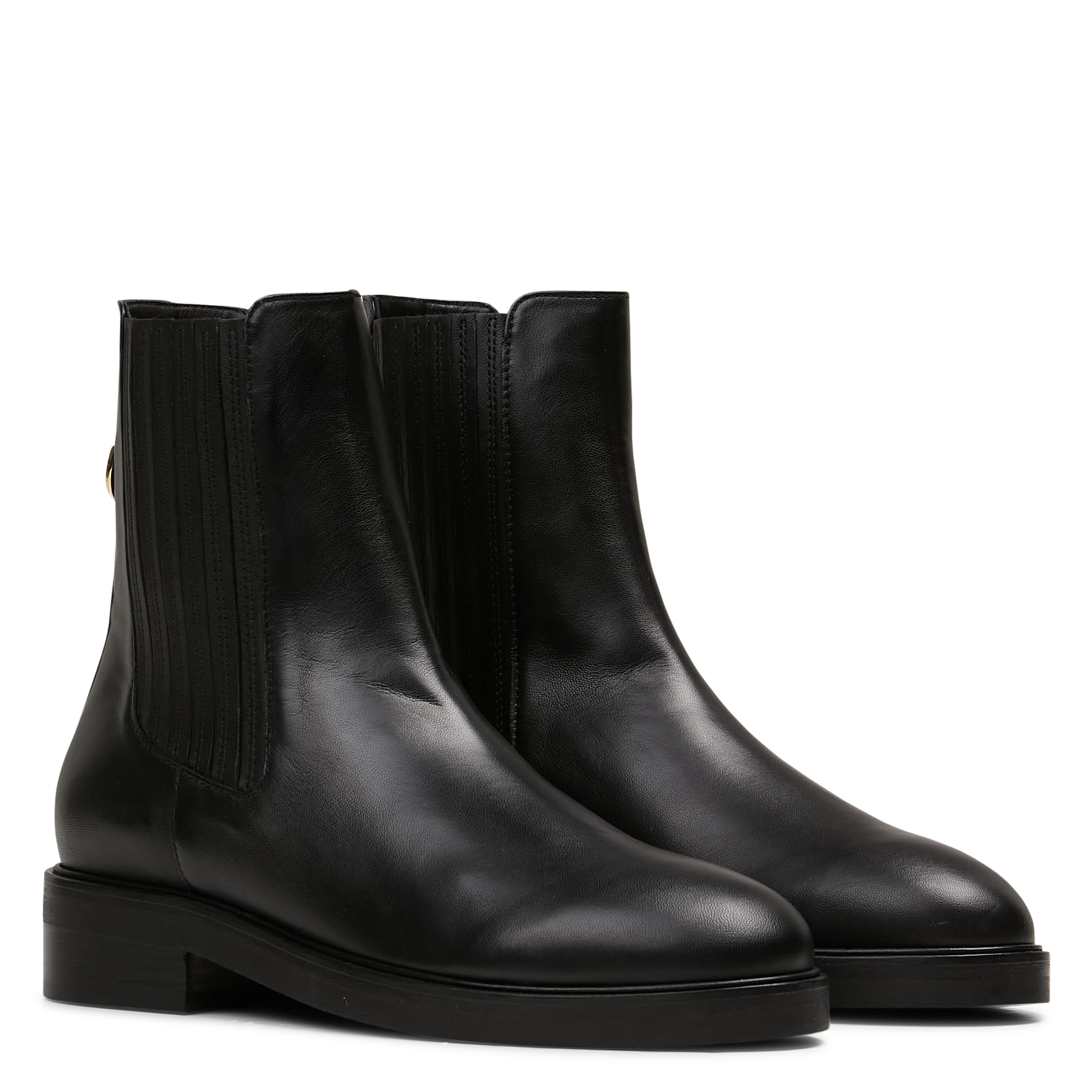 Bianca - Lederstiefeletten BOBBIES Schwarz