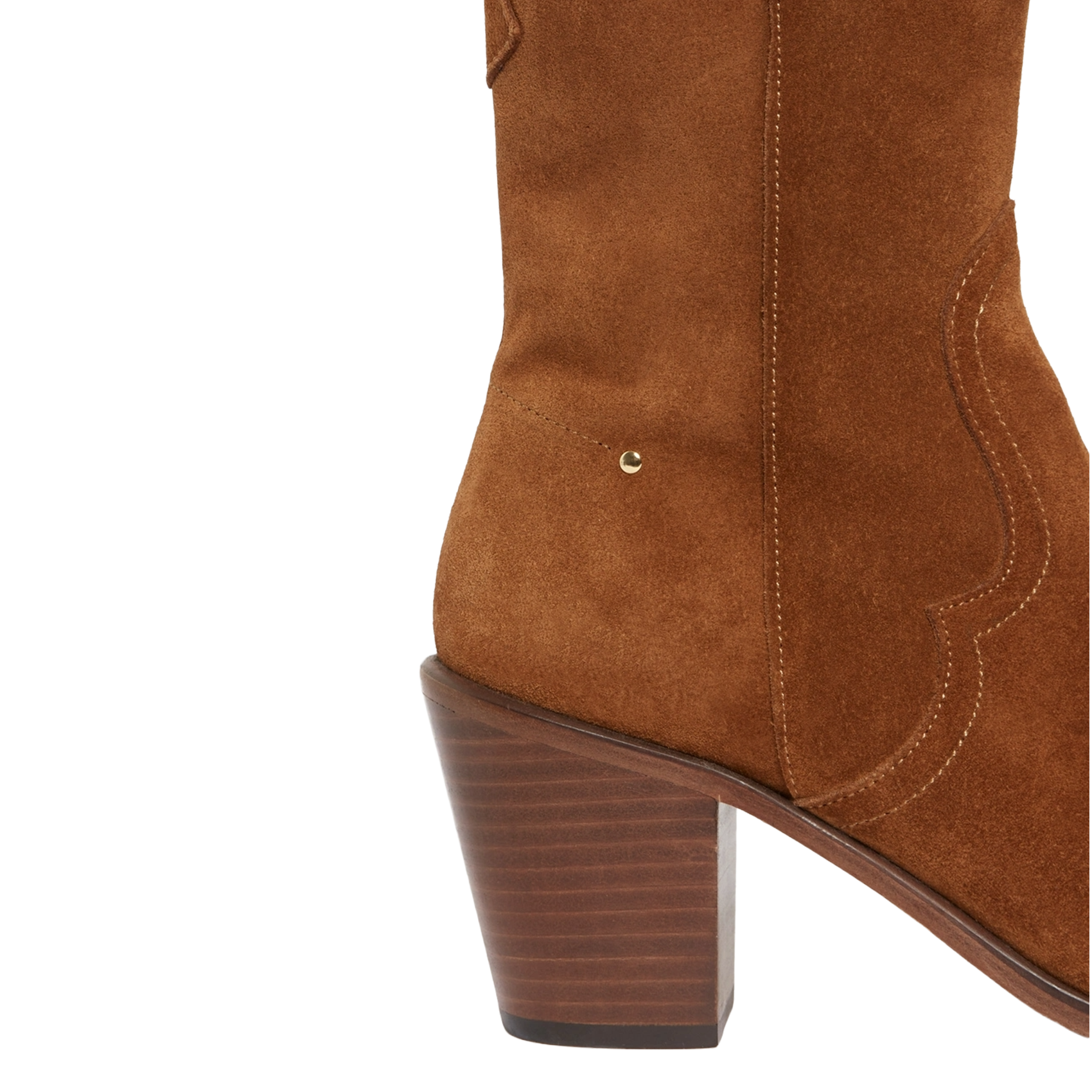 Bottines en cuir VANESSA BRUNO Marron