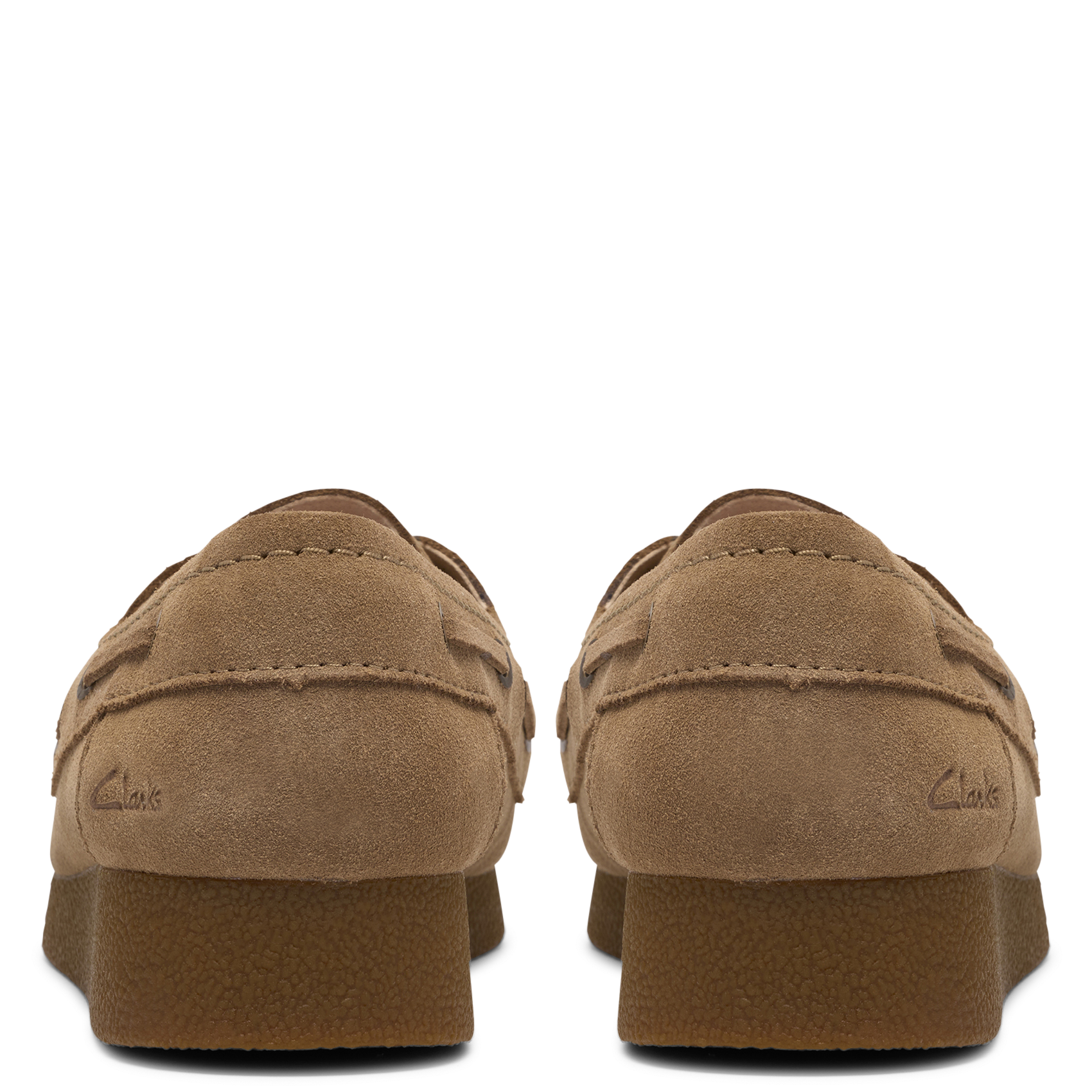 Leather loafers CLARKS Brown