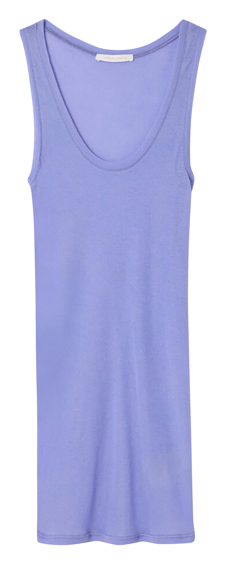 Rundhals-Tanktop aus Baumwolle MASSACHUSETTS Provence vintage