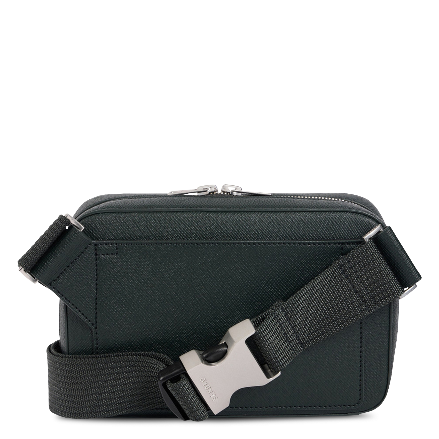 Sac bandoulière en cuir SANDRO Vert