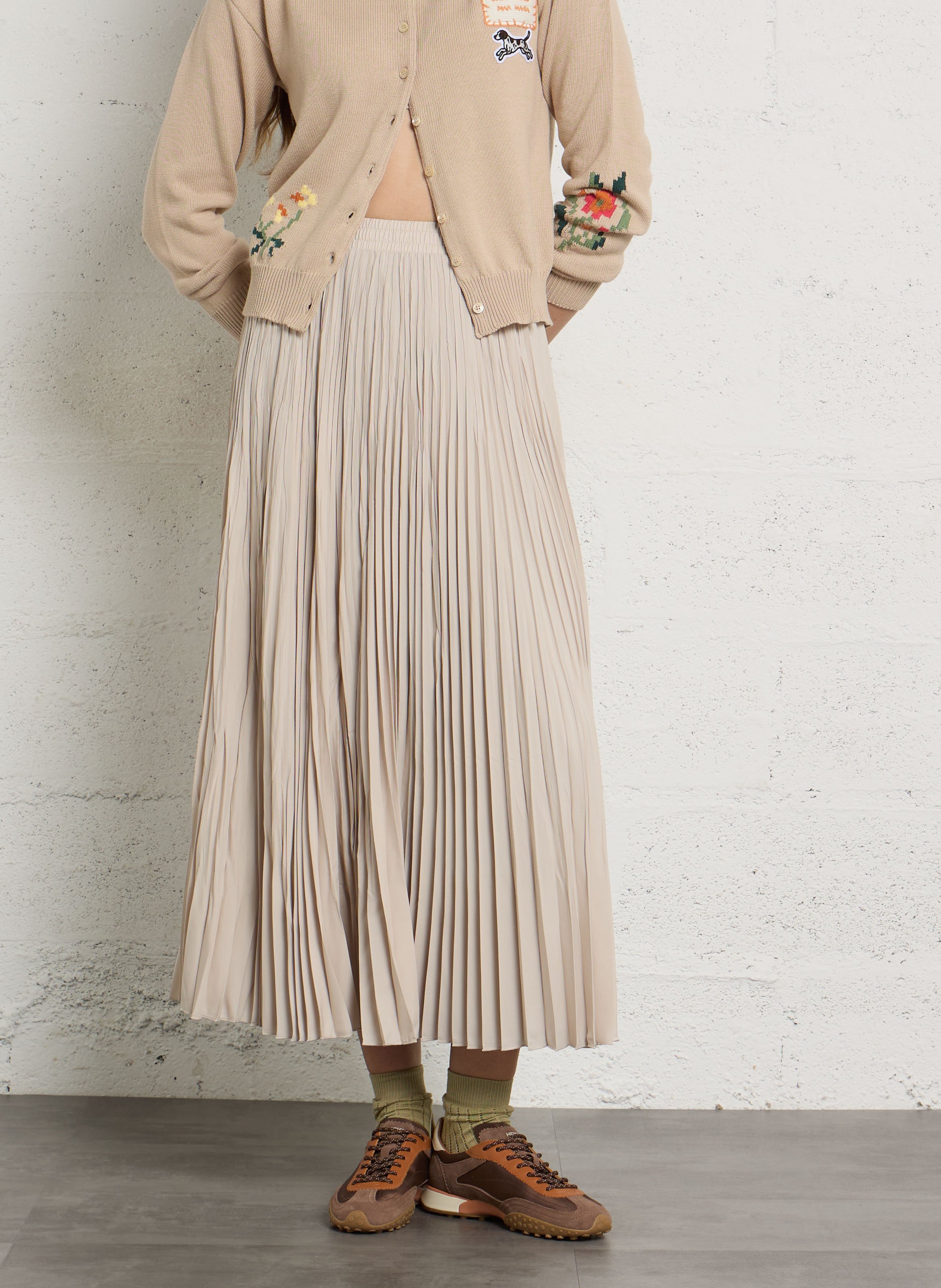 Voile and crochet dress MAX MARA WEEK END