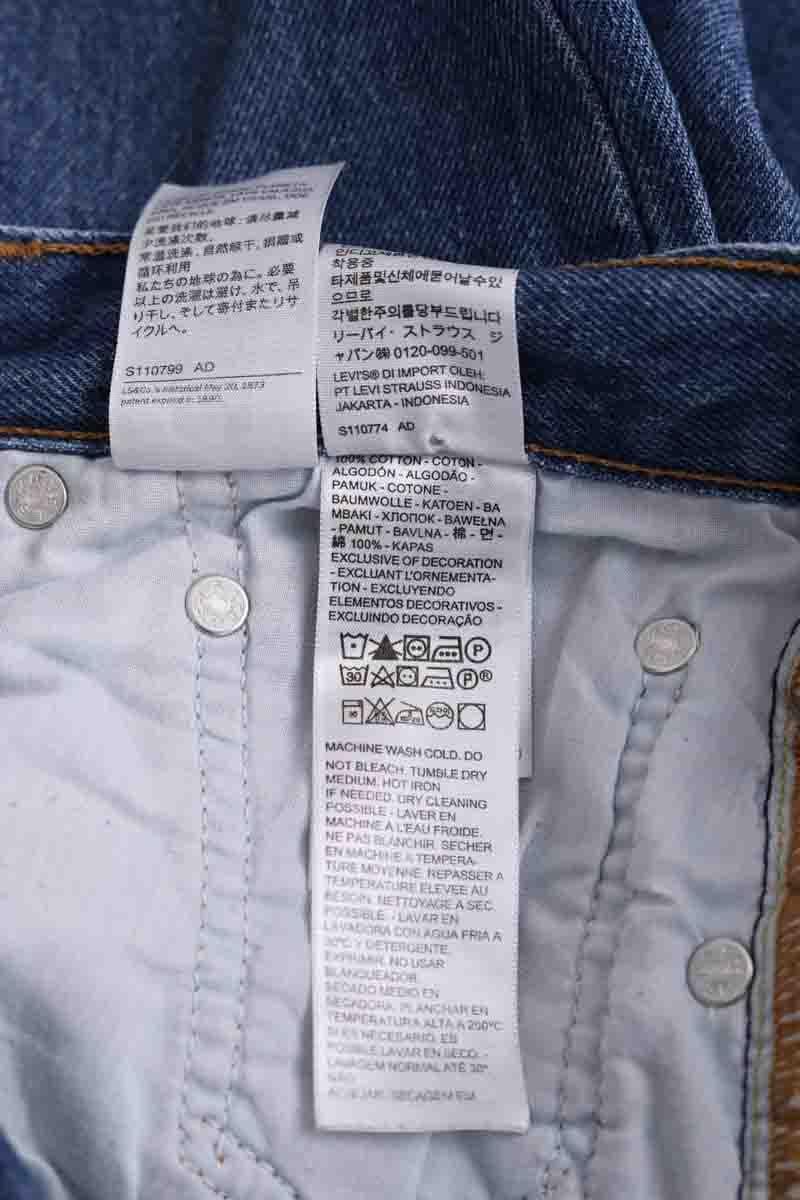 501 straight jeans LEVI'S - Seconde main Blue