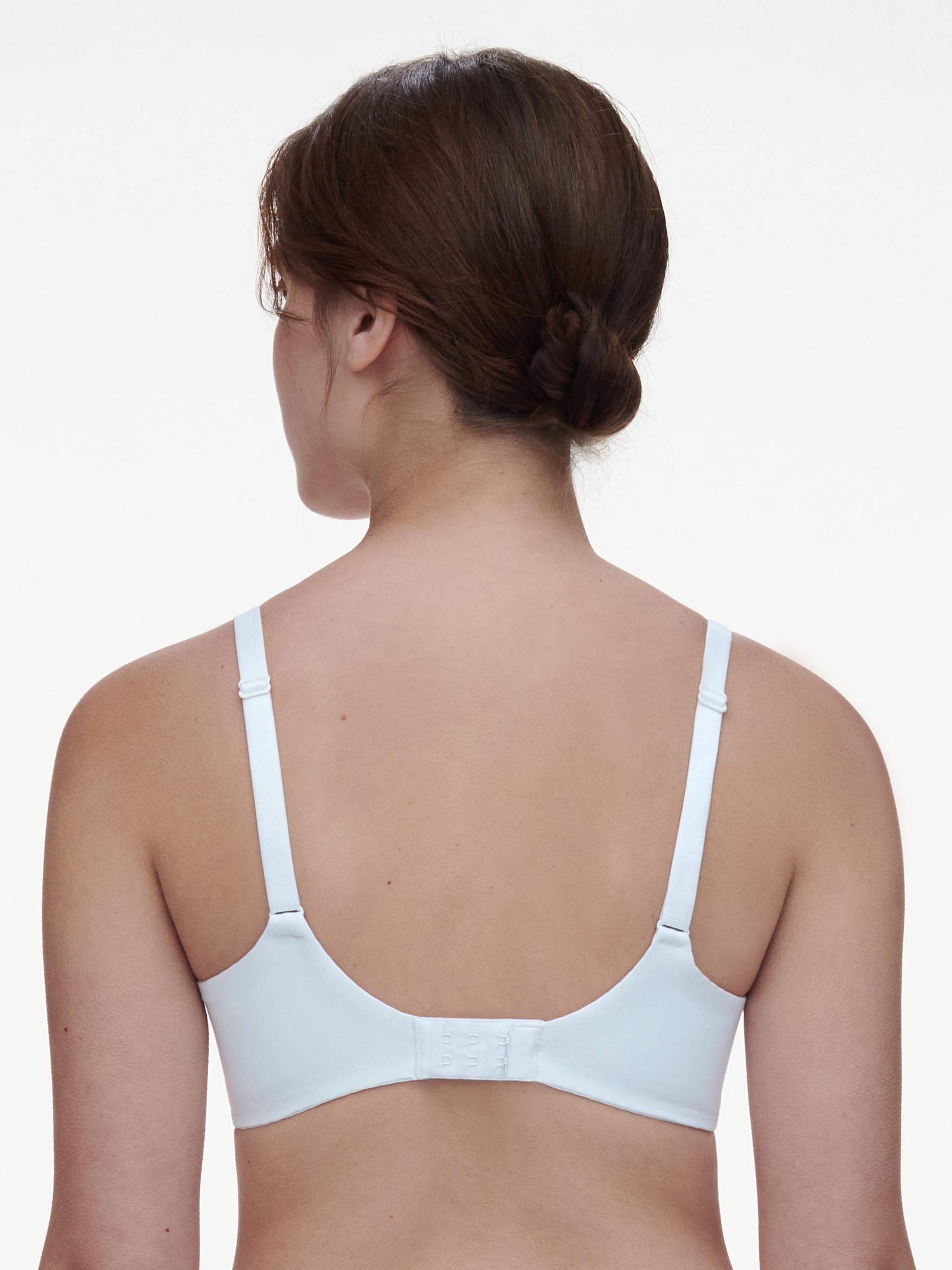 Memory foam very supportive bra with lace detailing | White CHANTELLE Women