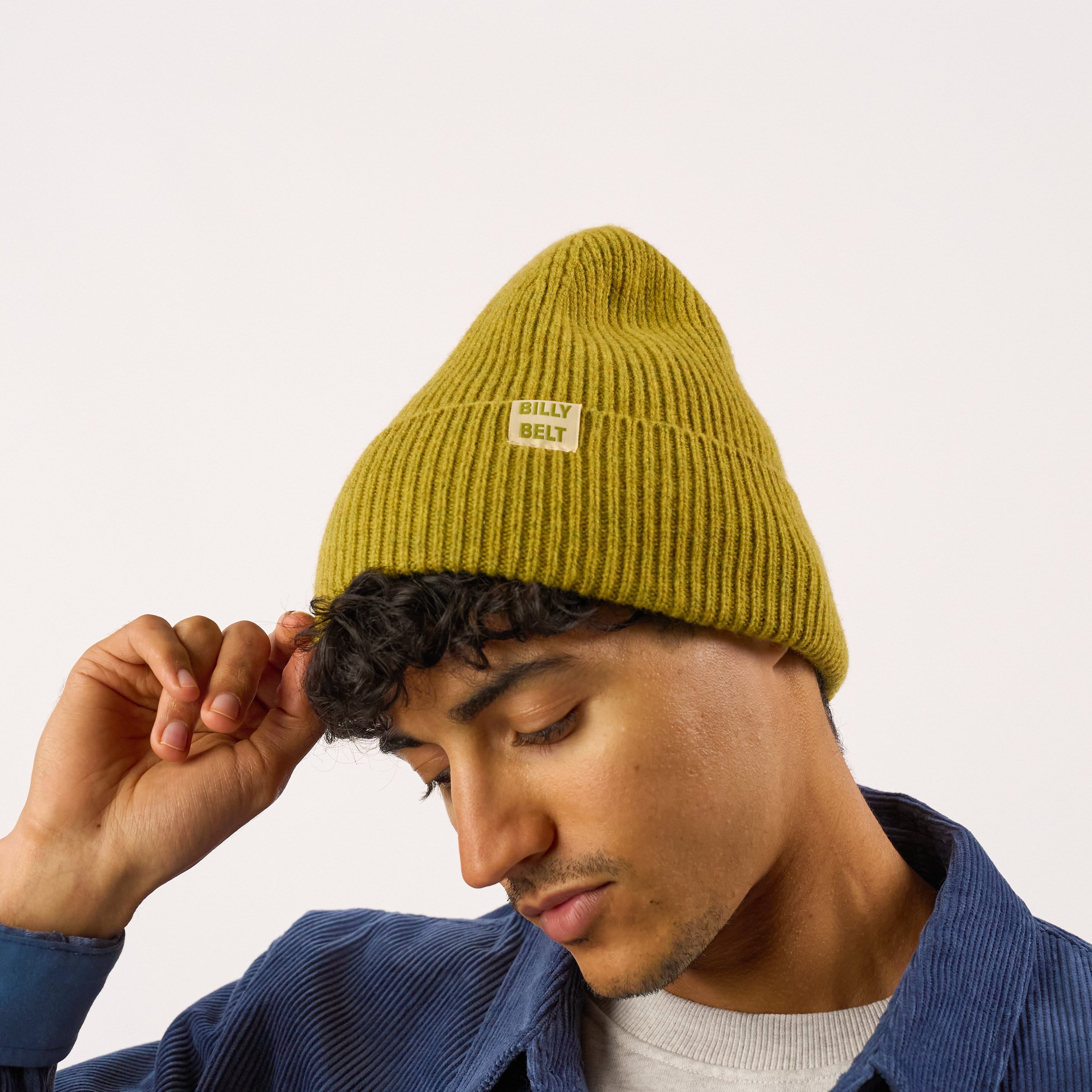 Wool hat BILLYBELT Green