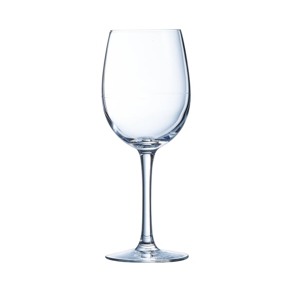 Lot De 6 Verres à Vin Grappe 35 Cl – Cristallin Transparent – Design Contemporain Élégant PEGANE