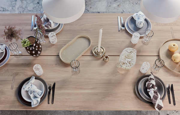 Glass water carafe OYOY LIVING DESIGN White