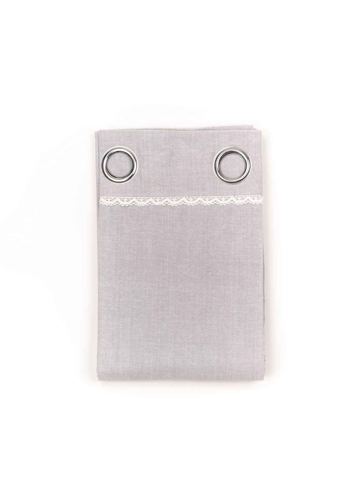 Cotton curtain TODAY LINGE DE MAISON Grey