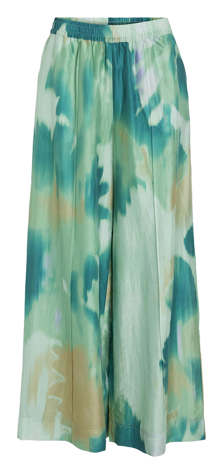 Pantalon large imprimé ROUGE EDIT Vert