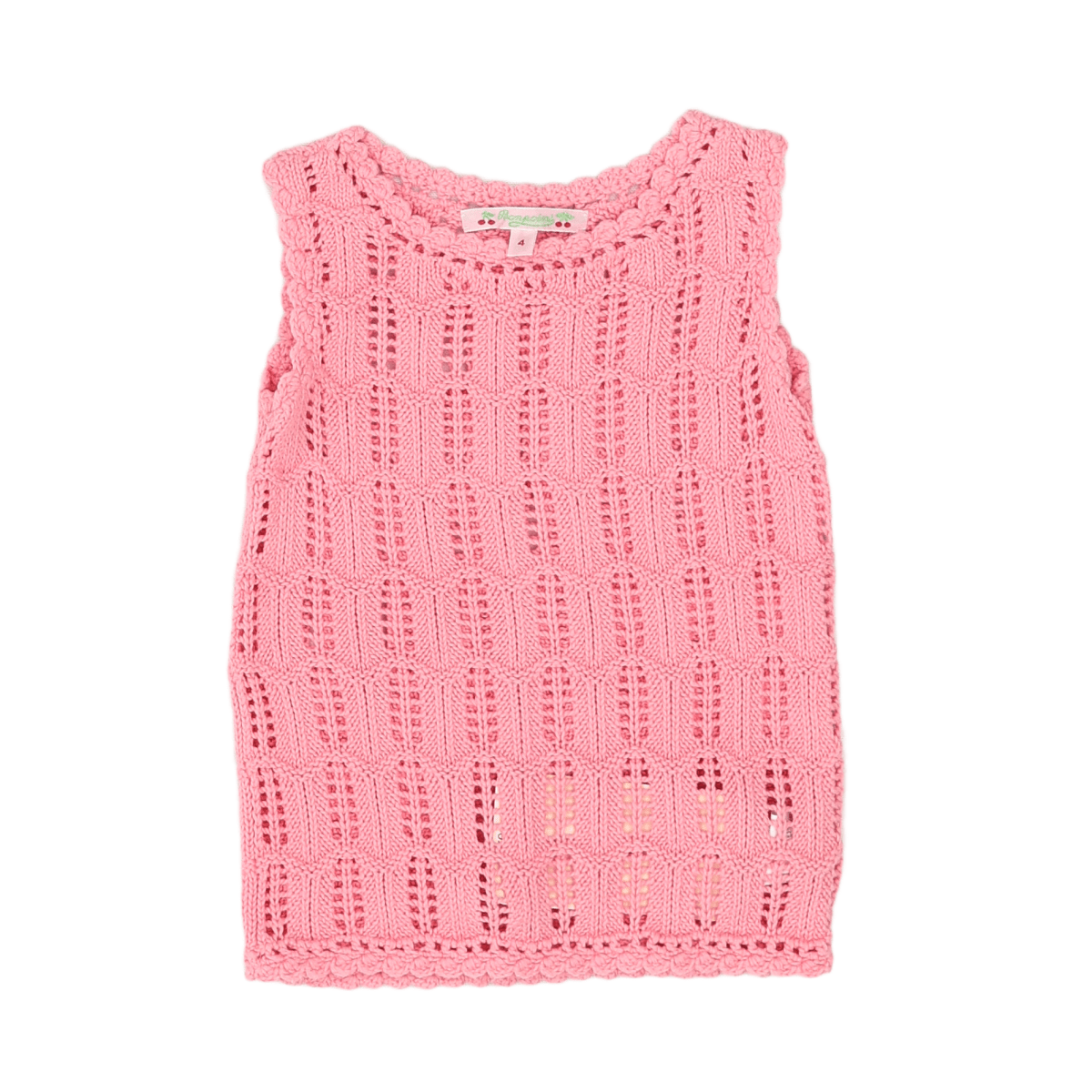 Pink Kids Tank Top - 4 years BONPOINT - Seconde Main Pink