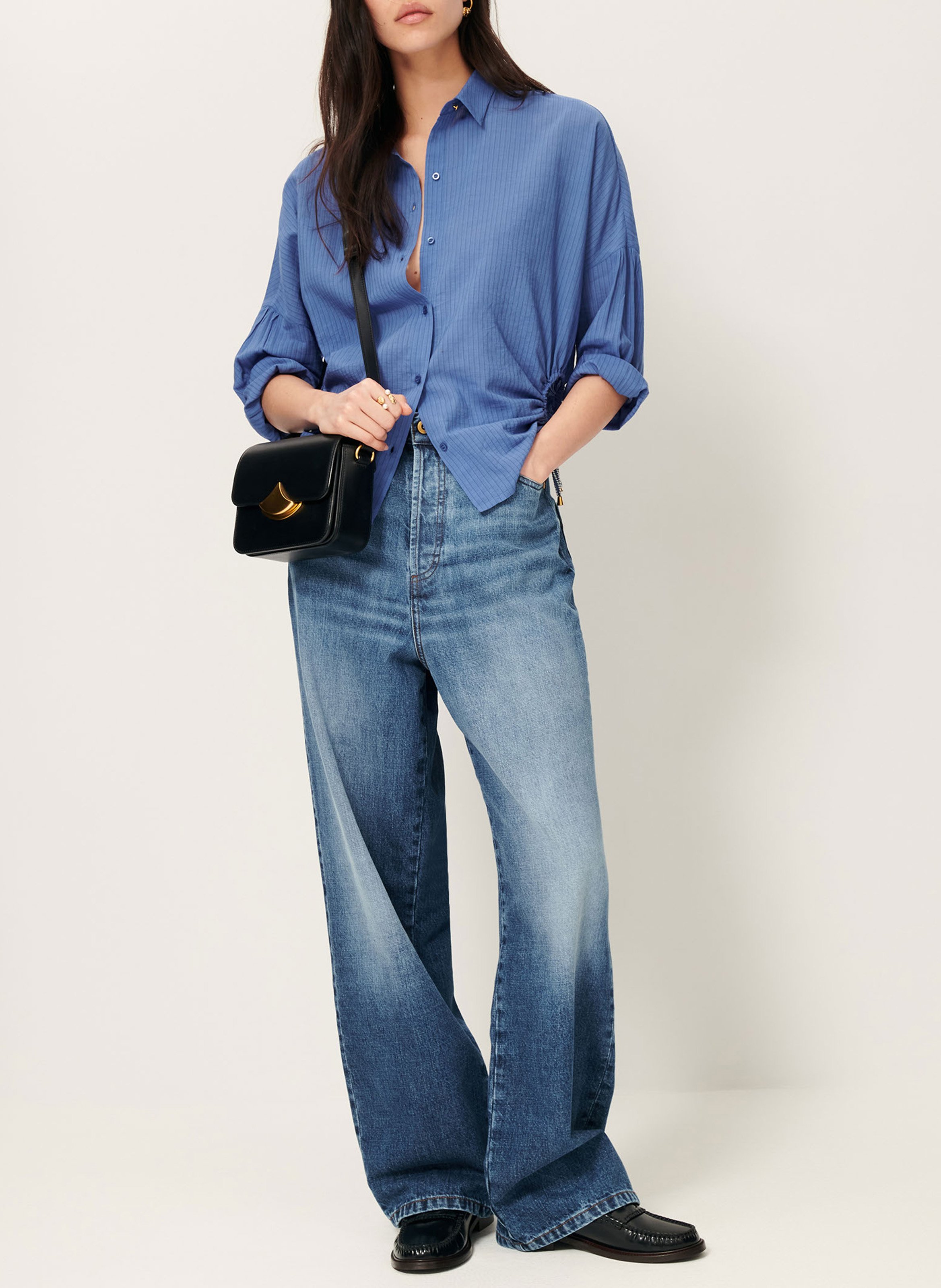 Chemise col classique  SESSUN Bleu