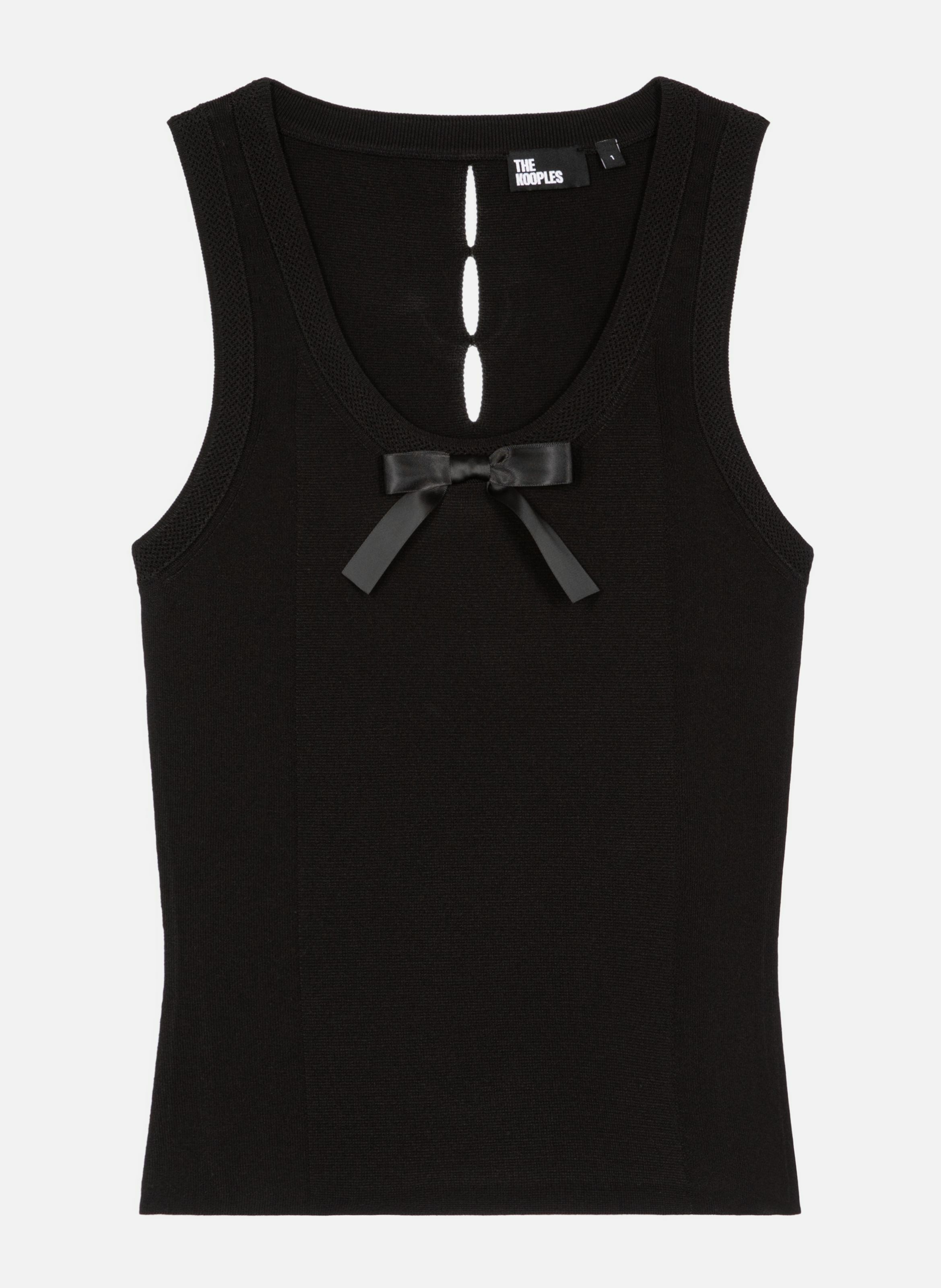 Knit top THE KOOPLES Black