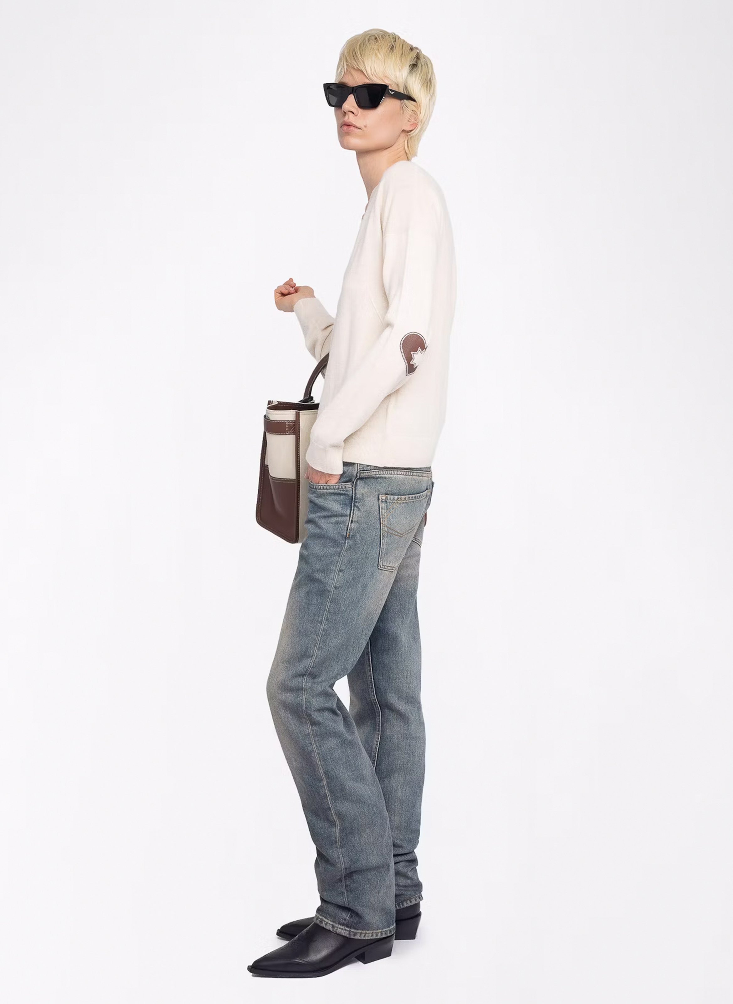 Dolcevita in cachemire ZADIG&VOLTAIRE Bianco