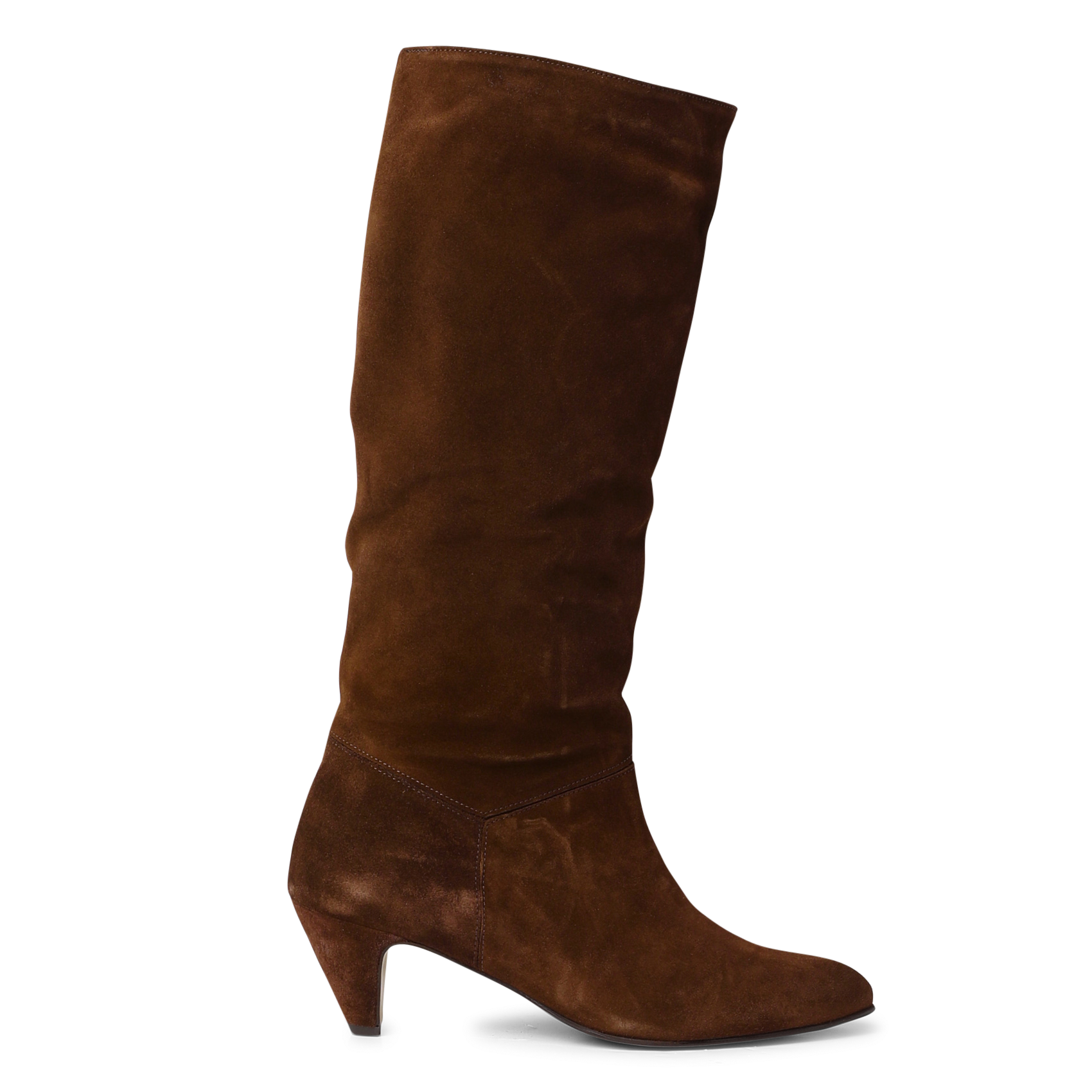 Bottes en cuir ANONYMOUS COPENHAGEN Marron