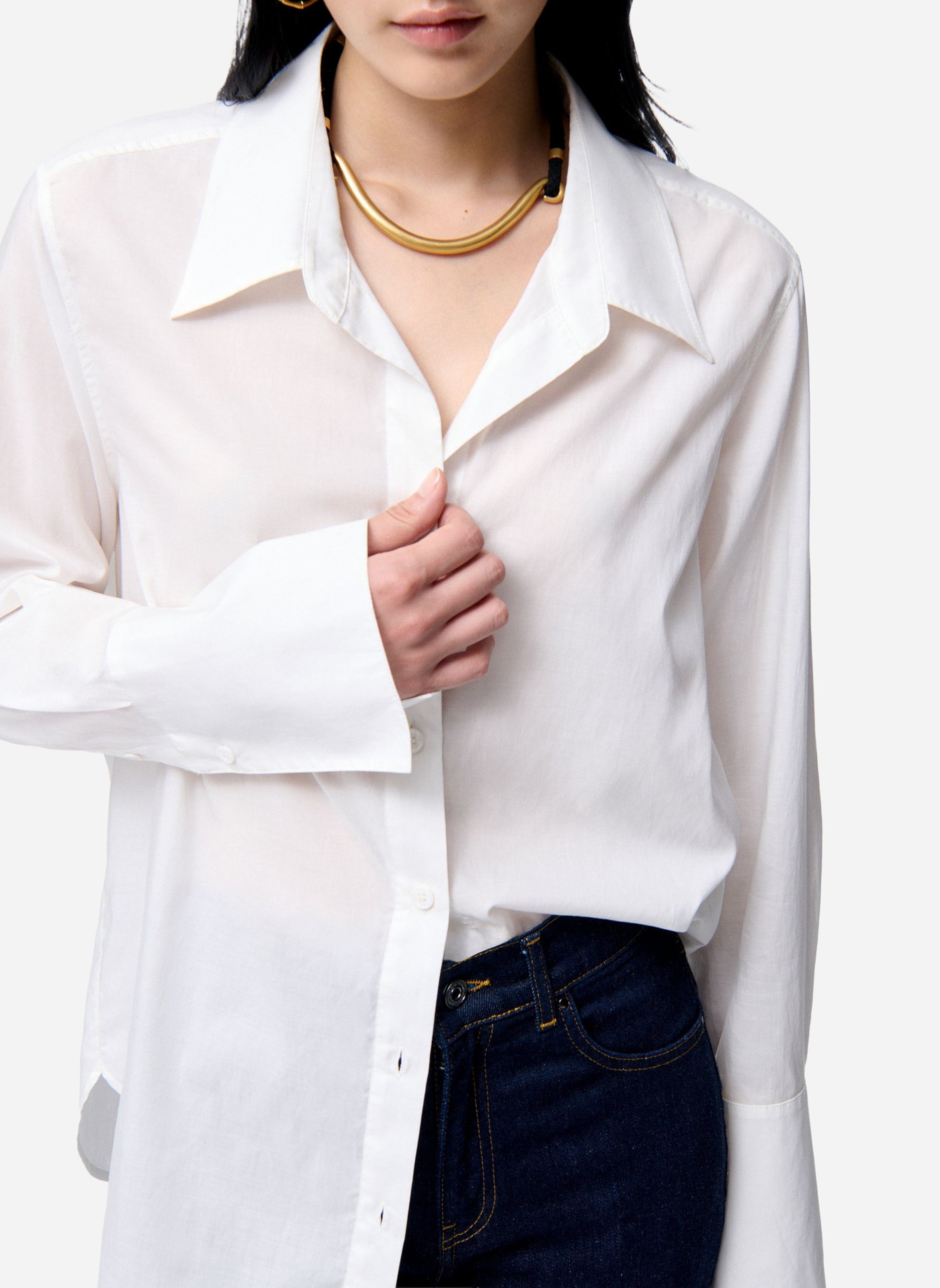 Straight shirt VANESSA BRUNO Beige