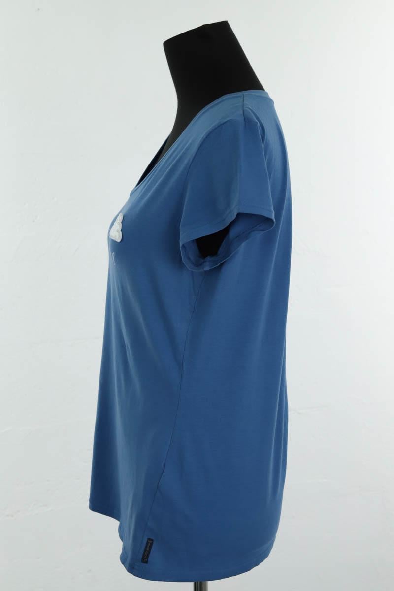 Cotton T-shirt ARMANI - SECONDE MAIN Blue